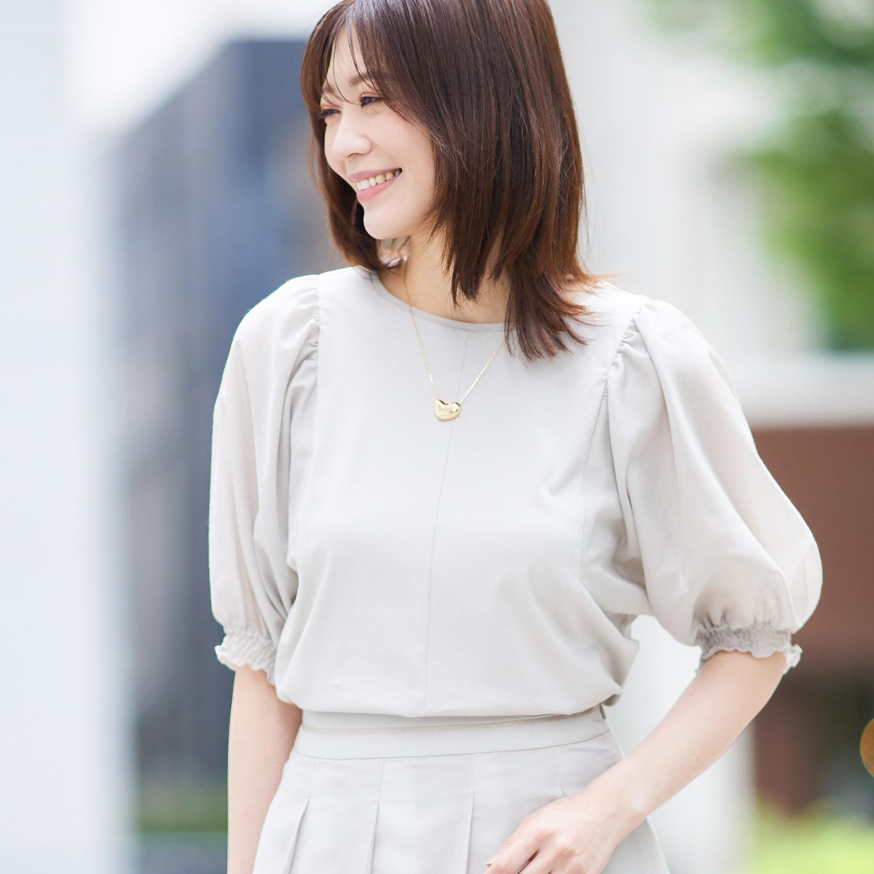 Reflect「【夏SALE／チェーン長さ調節可】ハート型ネックレス」|ネックレス|