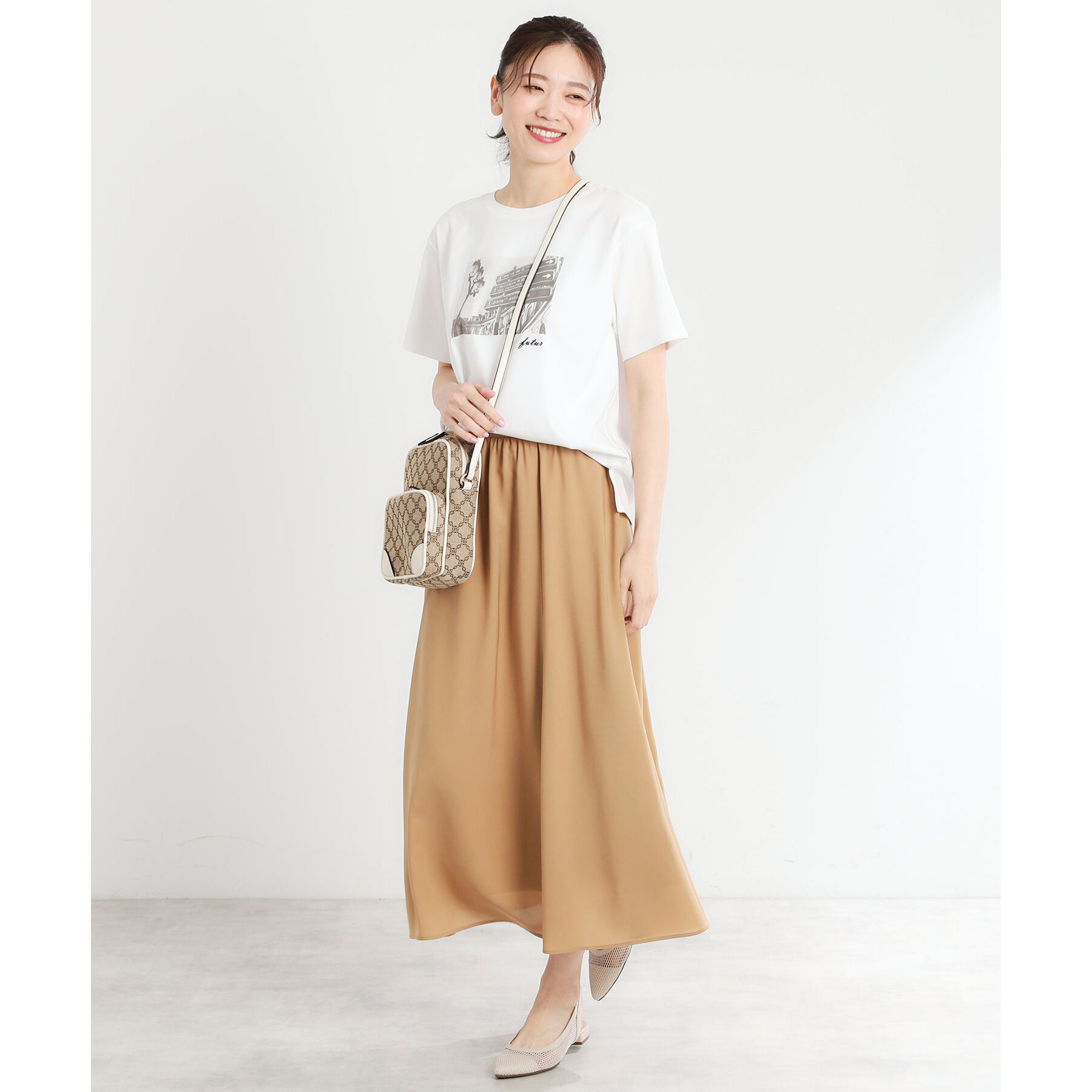 Reflect「【夏SALE／UVカット／接触冷感／マシンウォッシュ可】フォトプリントTシャツ」|Tシャツ・カットソー|