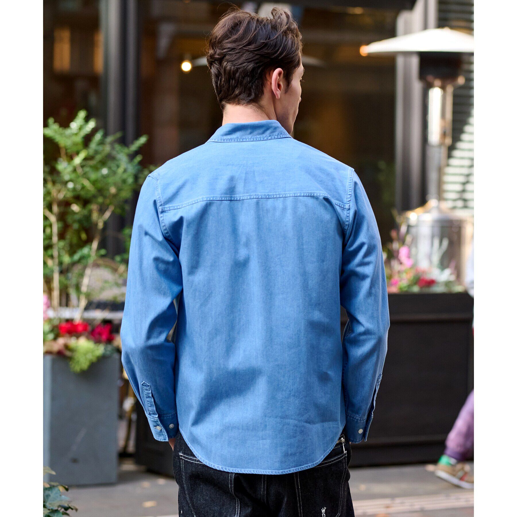 DRESSTERIOR「【Safari5月号掲載】ダブルポケット デニムシャツ」|シャツ・ブラウス|