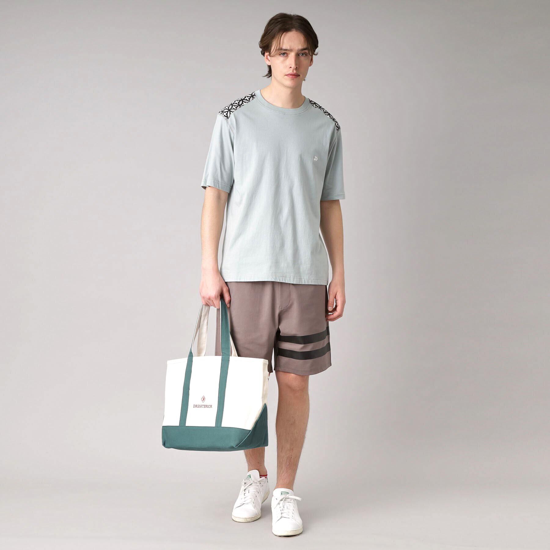 DRESSTERIOR「【接触冷感/UVカット】BACK BREEZE TECH ハーフスリーブTシャツ」|Tシャツ・カットソー|