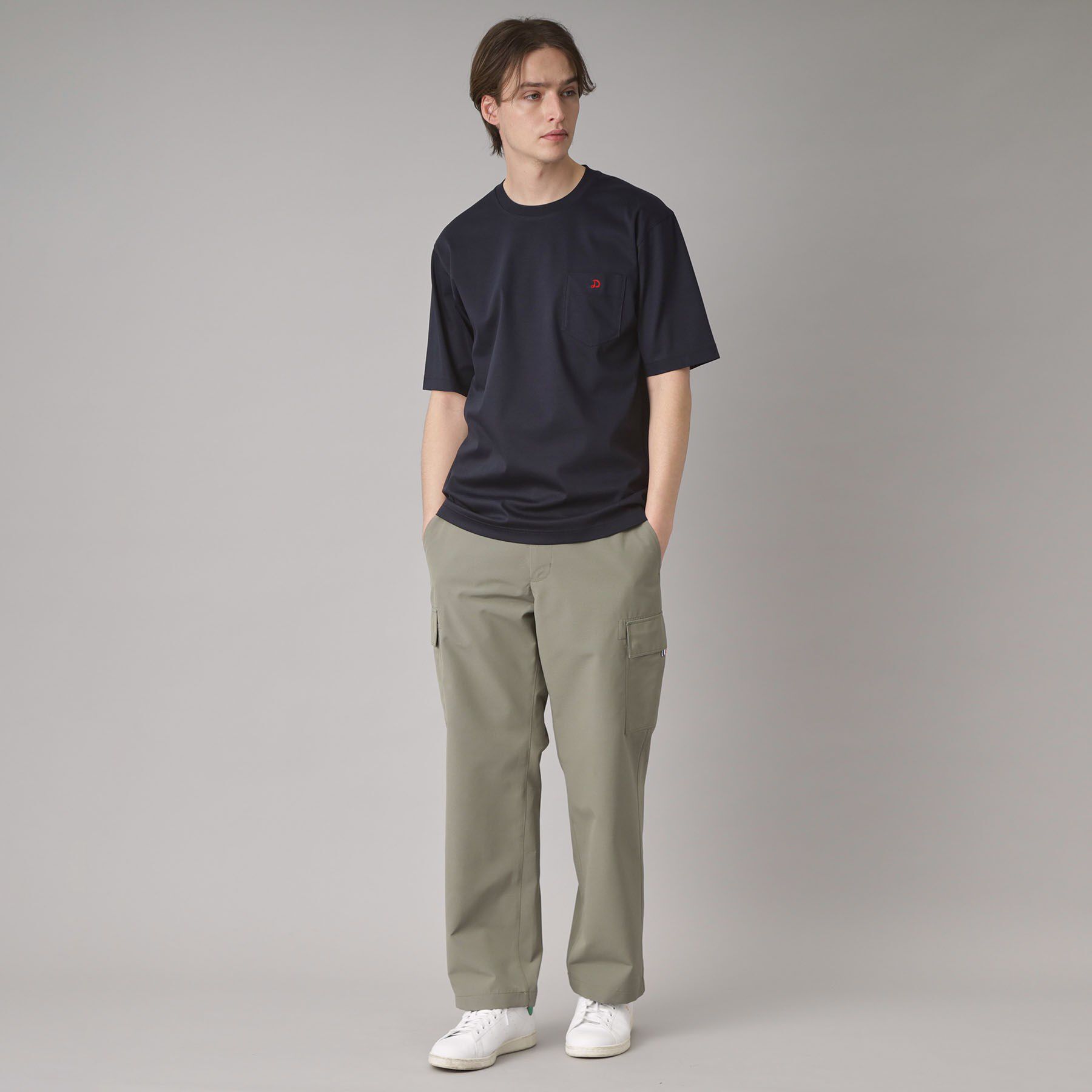 DRESSTERIOR「【接触冷感/抗菌防臭/消臭】ICE CLEAR COTTON ポケットTシャツ」|Tシャツ・カットソー|