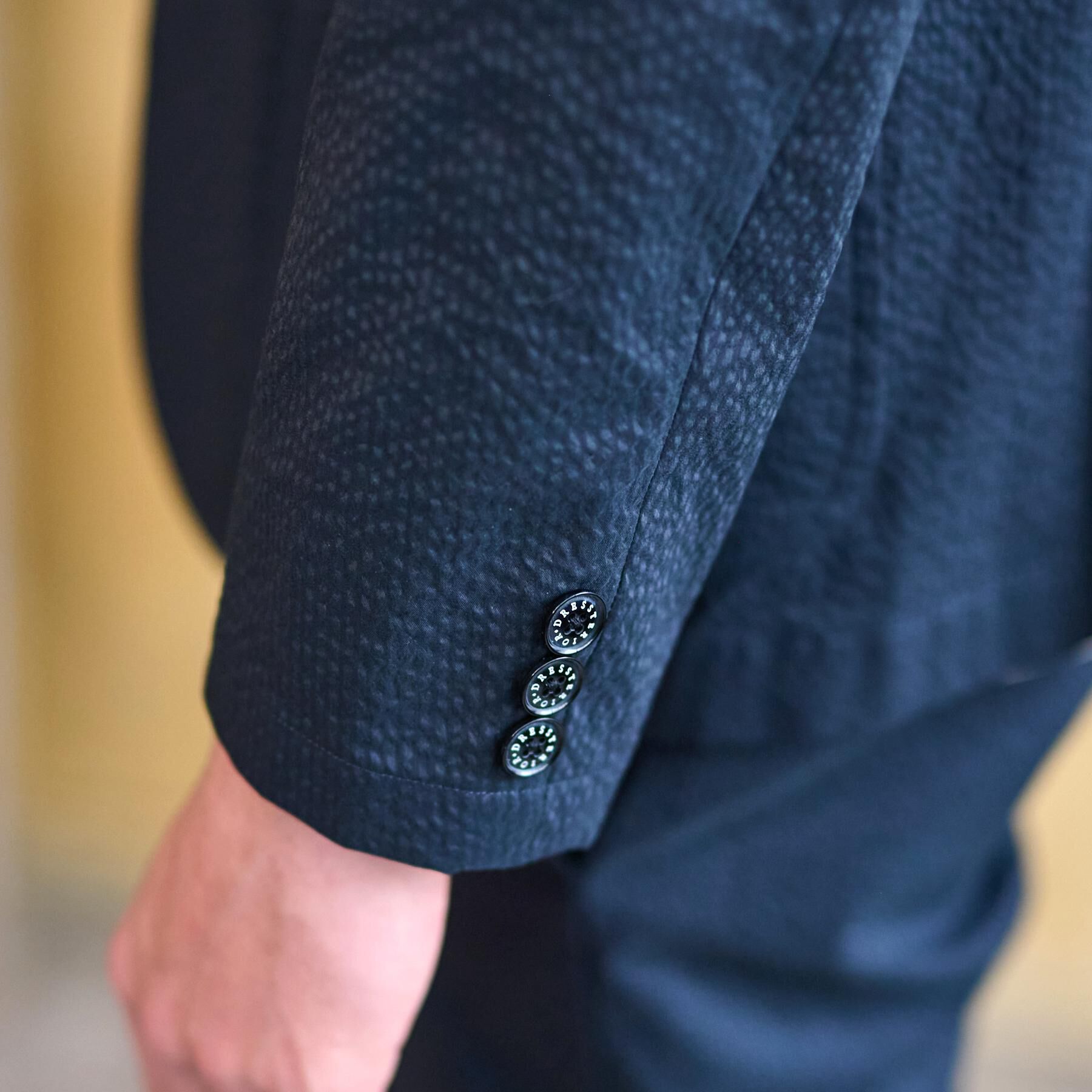 DRESSTERIOR「【洗える/セットアップ可/吸湿速乾/Safari5月号掲載】COOL MAX シアサッカージャケット」|テーラードジャケット|