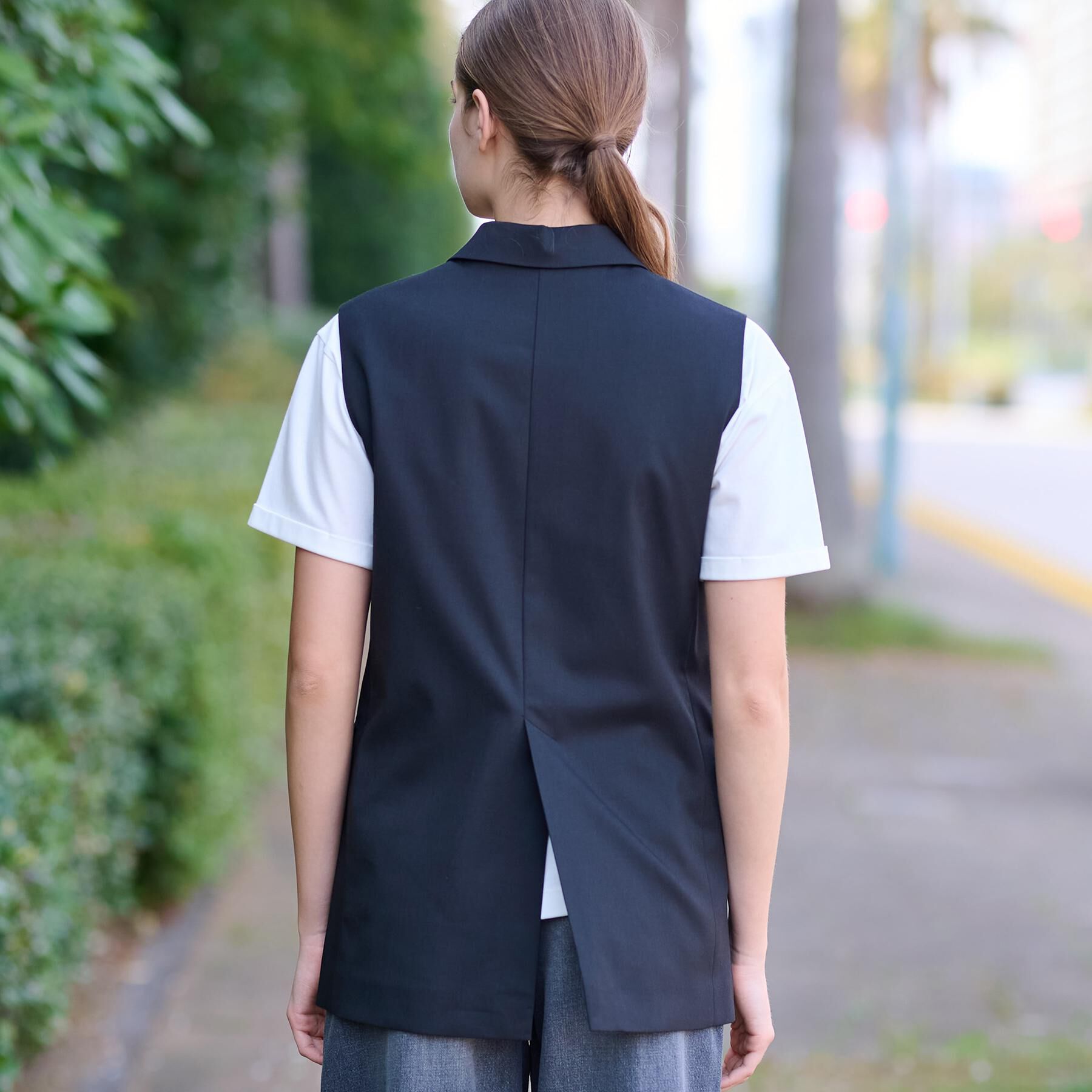 DRESSTERIOR「テーラードサマージレ」|ベスト・ジレ|