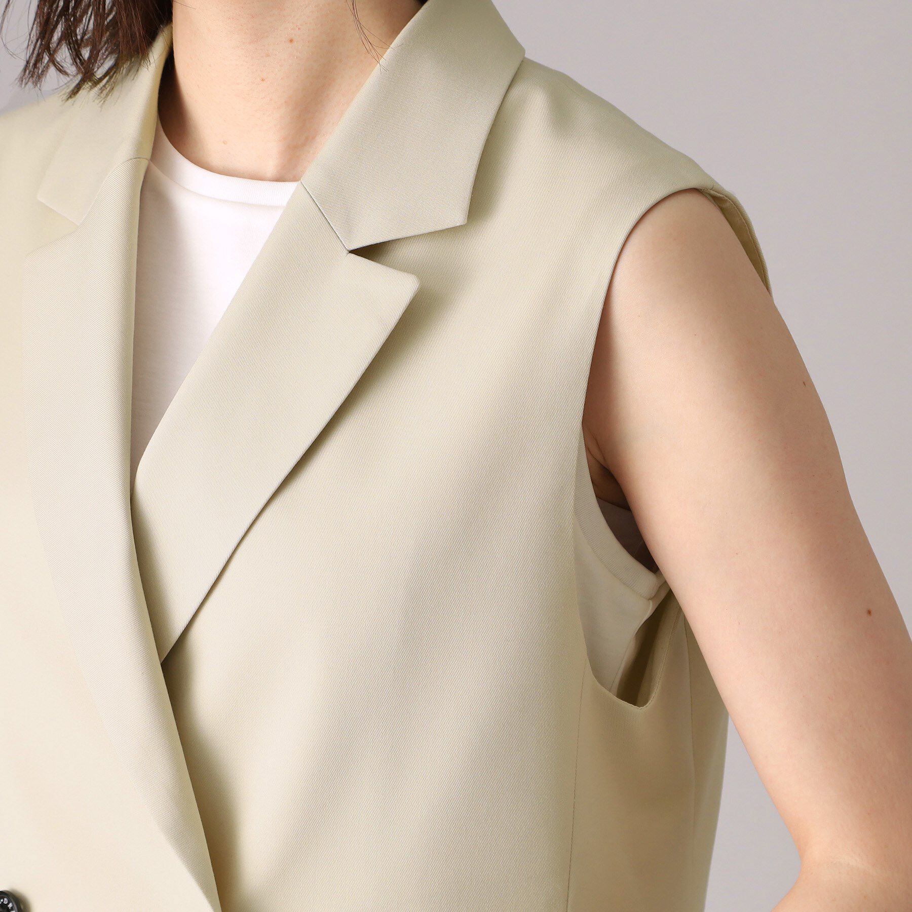 DRESSTERIOR「テーラードサマージレ」|ベスト・ジレ|