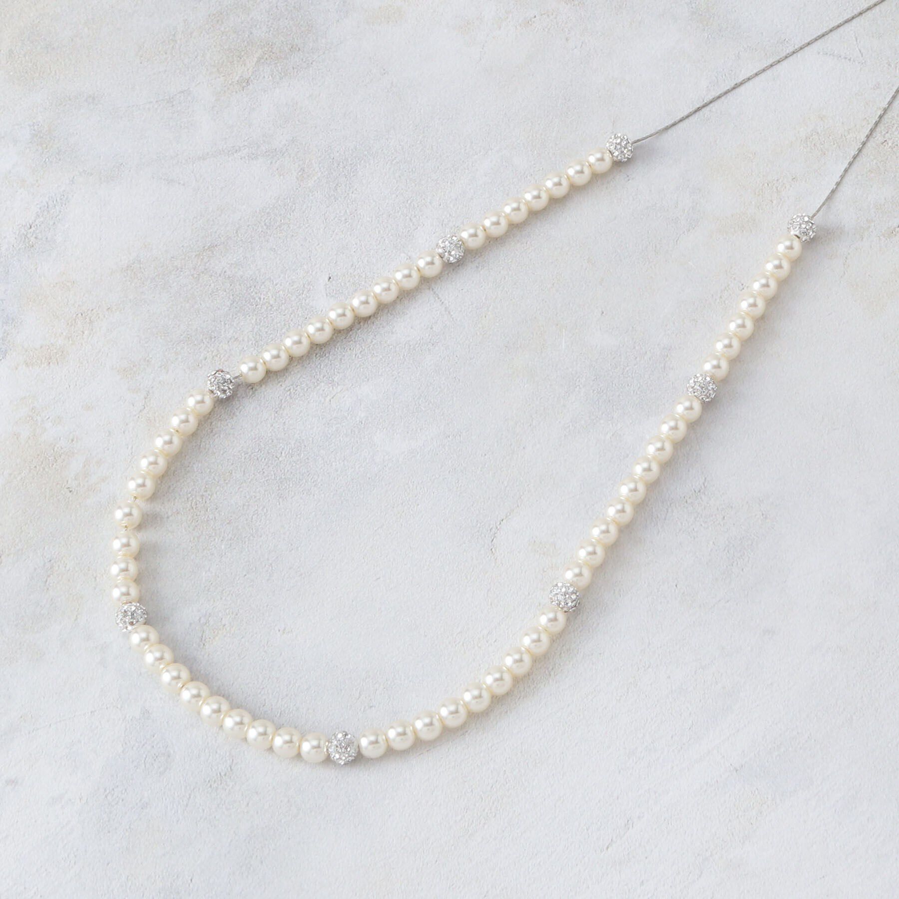 grove「フェイクパールパヴェネックレス【2WAY/入卒対応可】」|ネックレス|