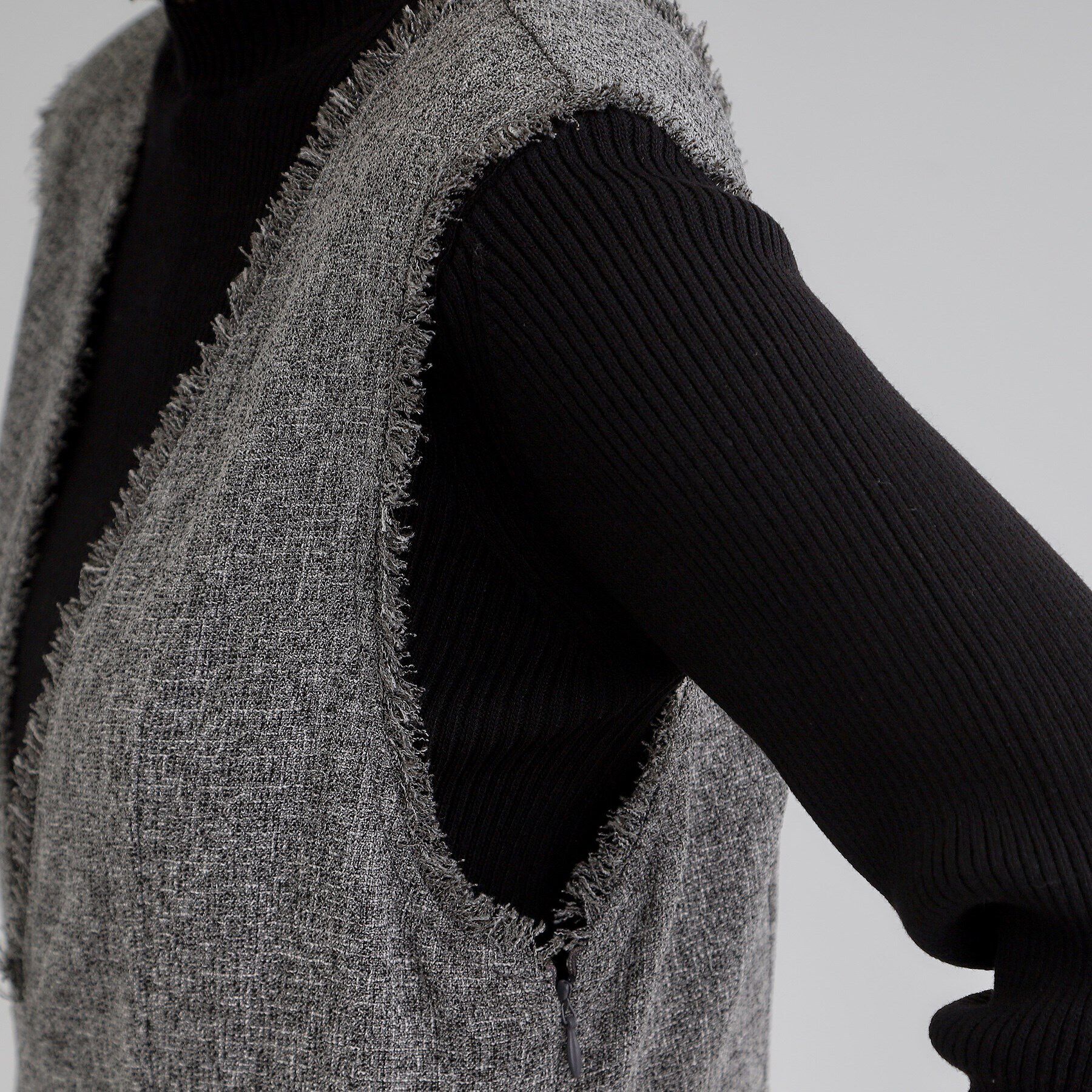 grove「ツイードサロペット」|オールインワン|