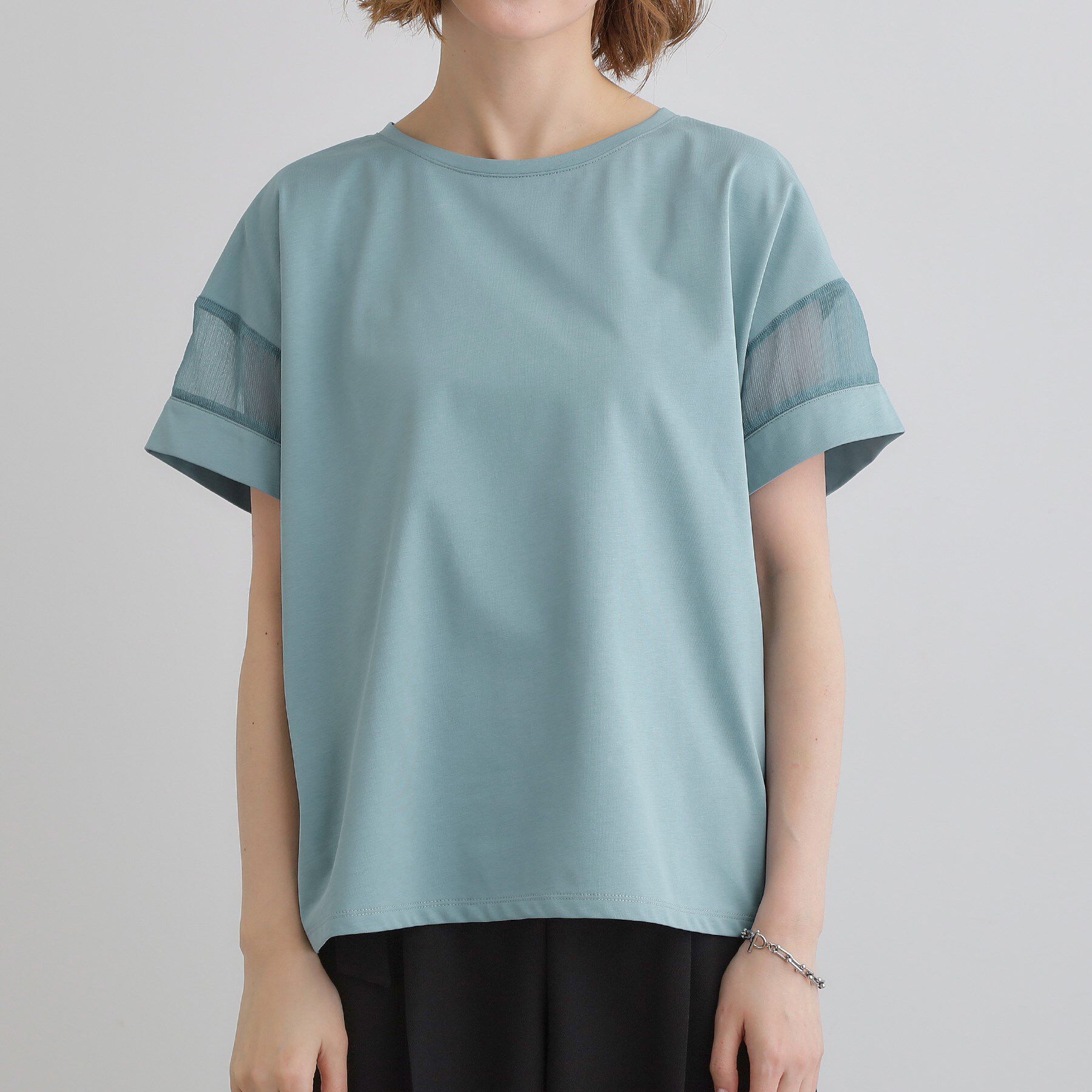 grove「【UVカット・接触冷感】シアードッキングTシャツ」|Tシャツ・カットソー|