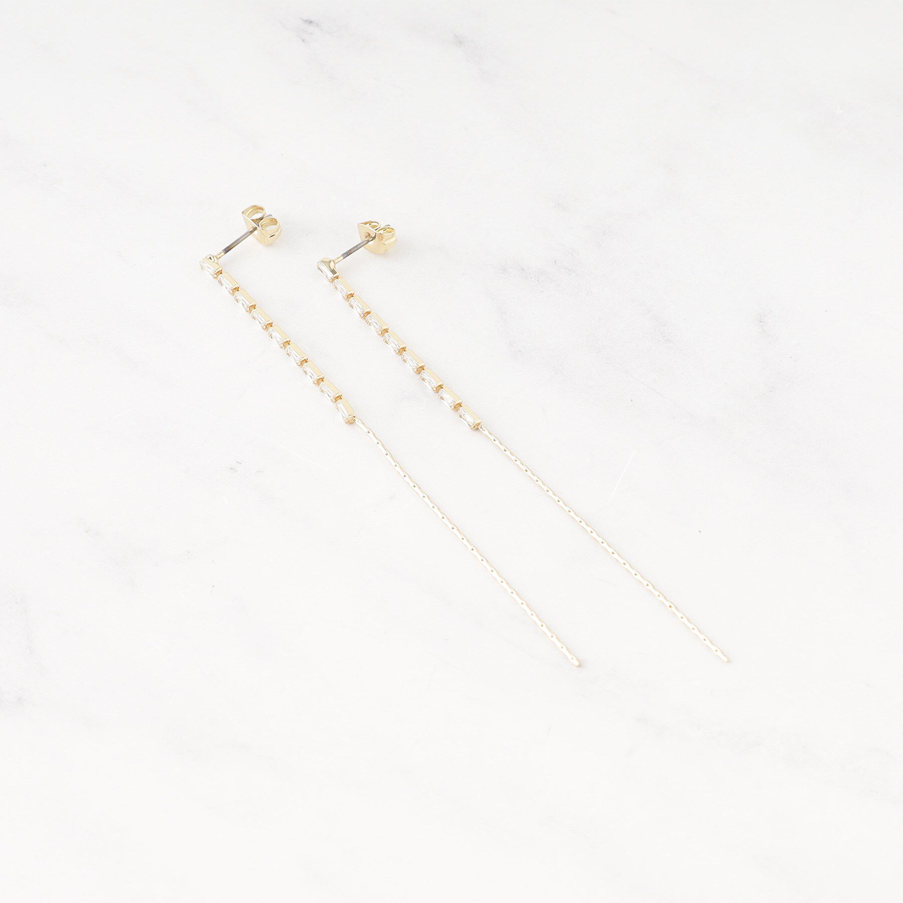 grove「ビジューロングピアス」|ピアス|