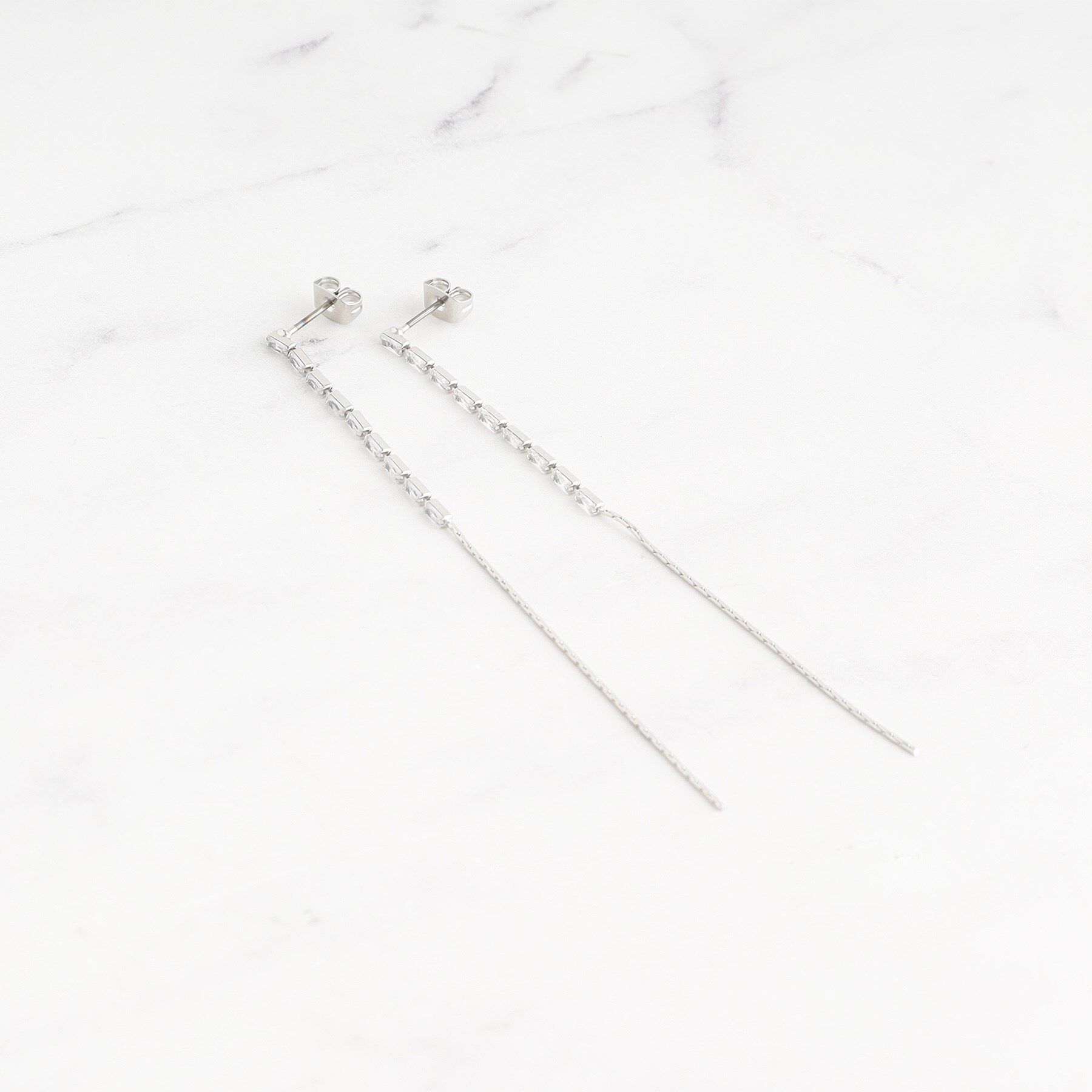 grove「ビジューロングピアス」|ピアス|シルバー(006)