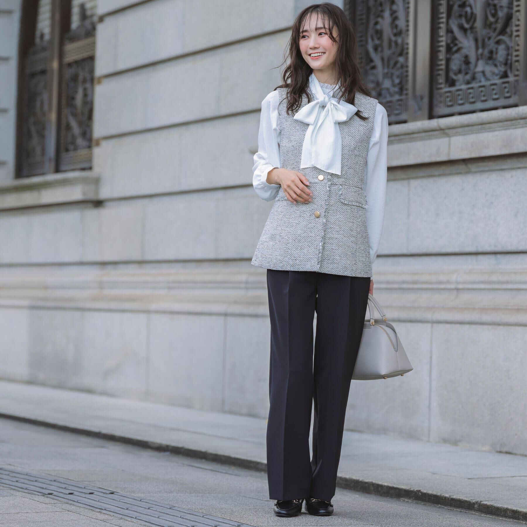 grove「【マルチWAY】アソートボウタイブラウス【手洗いOK】」|シャツ・ブラウス|