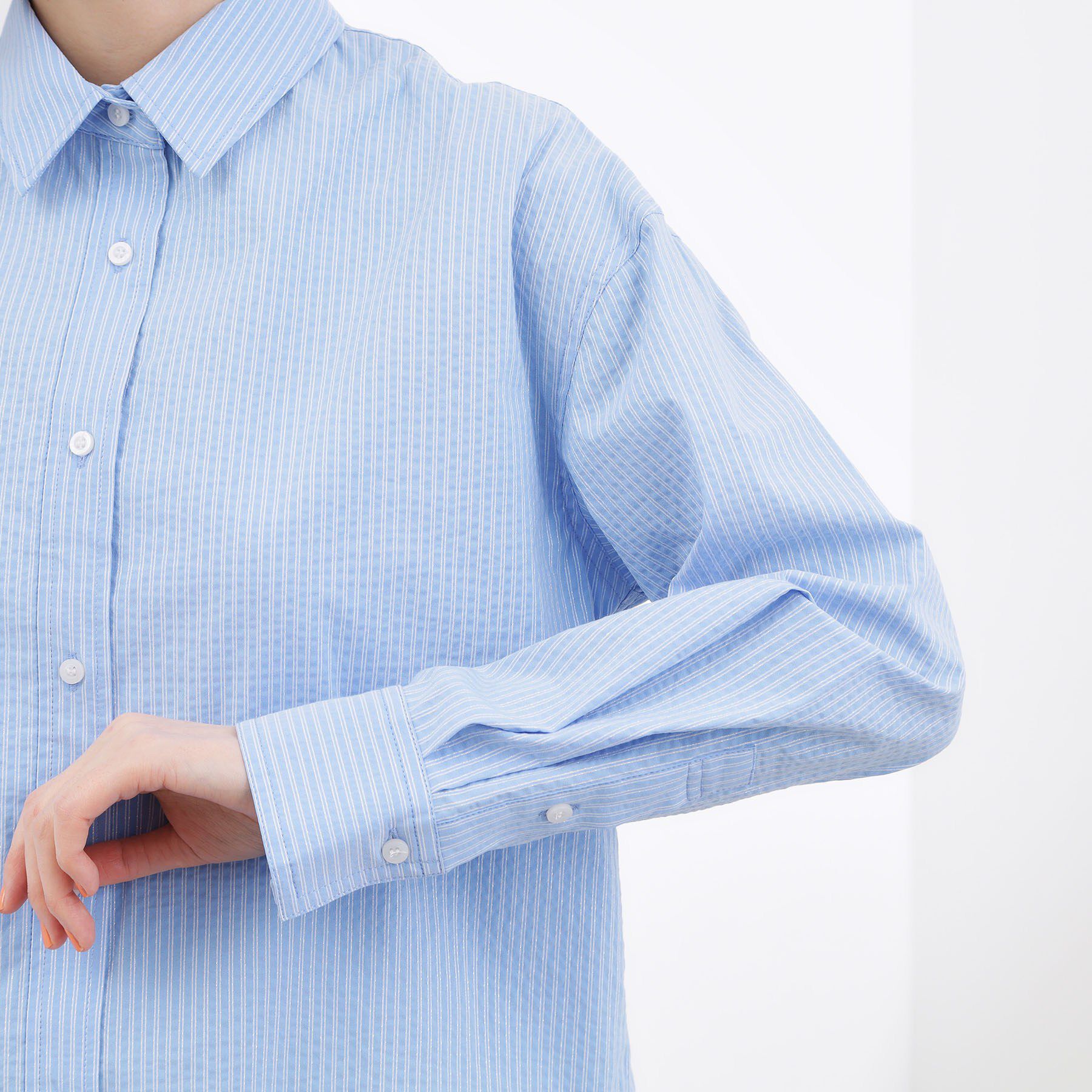 grove「一度着たら手放せない、驚きの伸びを備えたコットンナイロンストレッチシャツ」|シャツ・ブラウス|