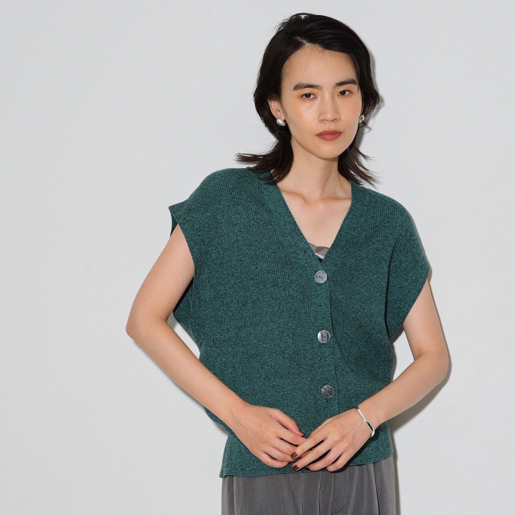 GALLEST「ボレロツインニット」|カーディガン|