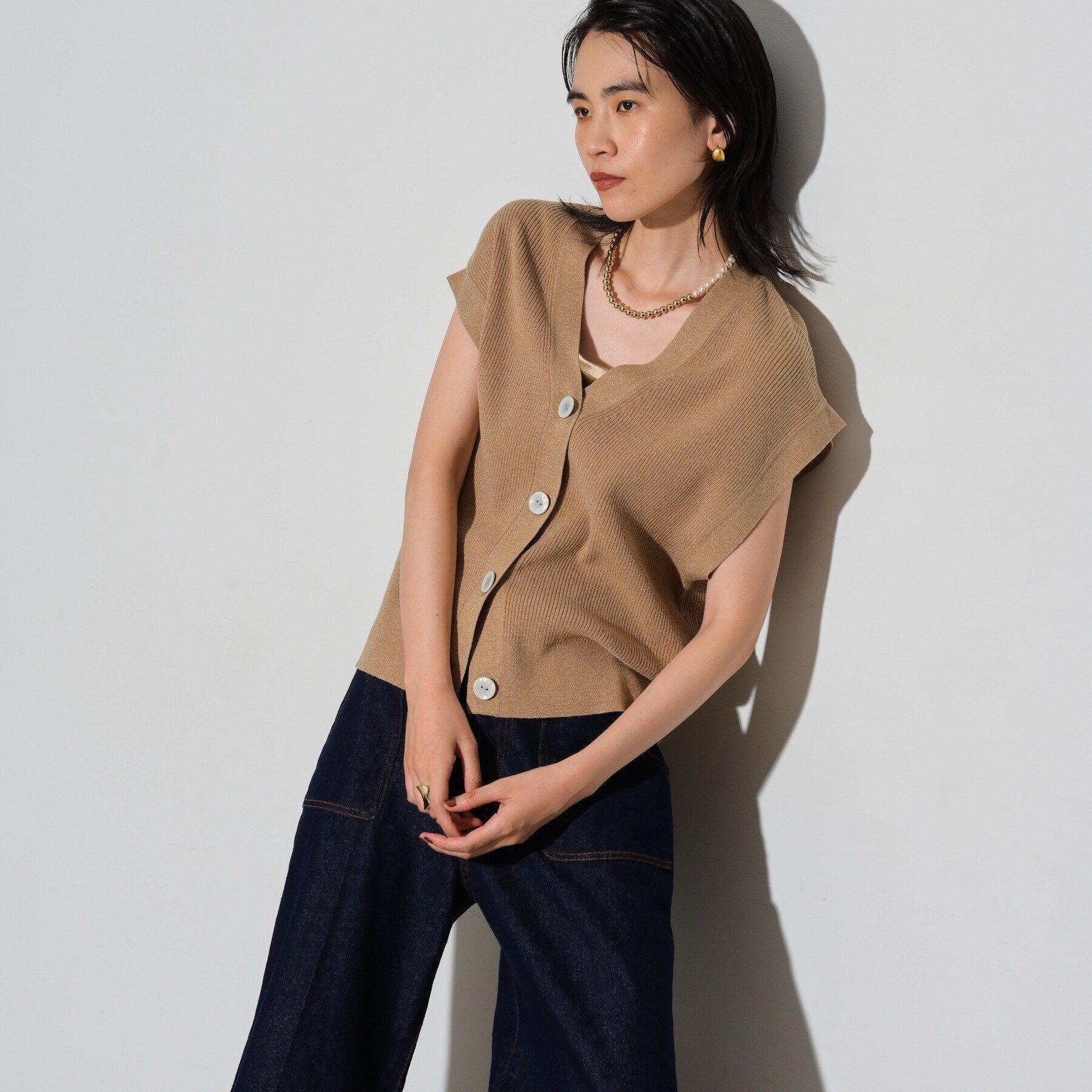 GALLEST「ボレロツインニット」|カーディガン|