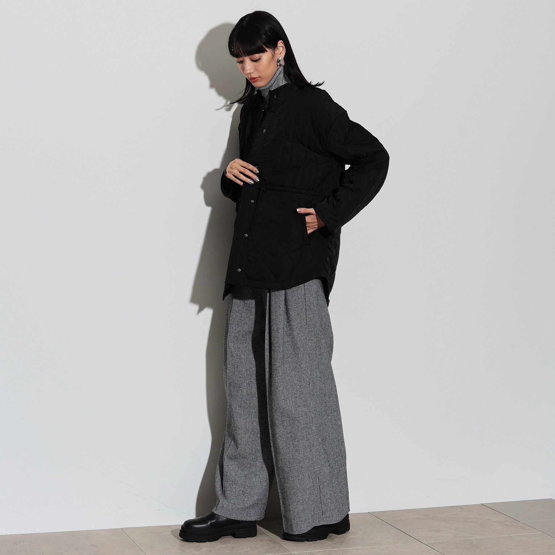 GALLEST「中綿キルティングジャケット」|ダウン|