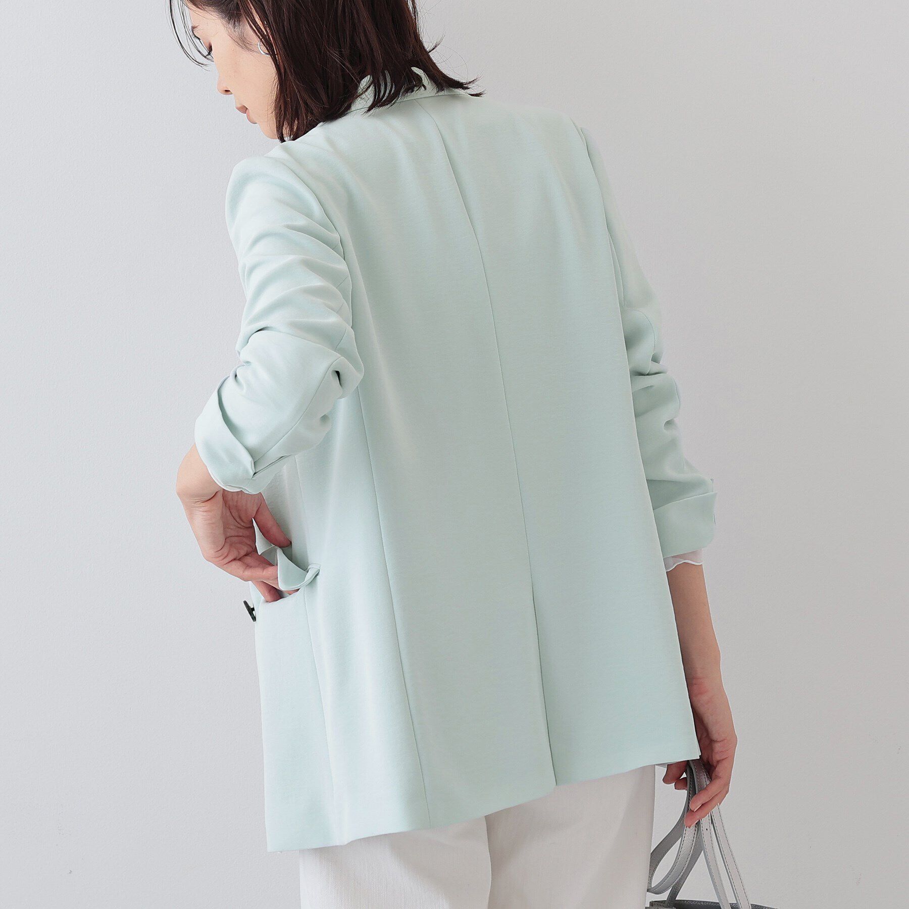 INDIVI「【着る日傘/遮熱/UVケア】ダブルジャケット」|スーツ|