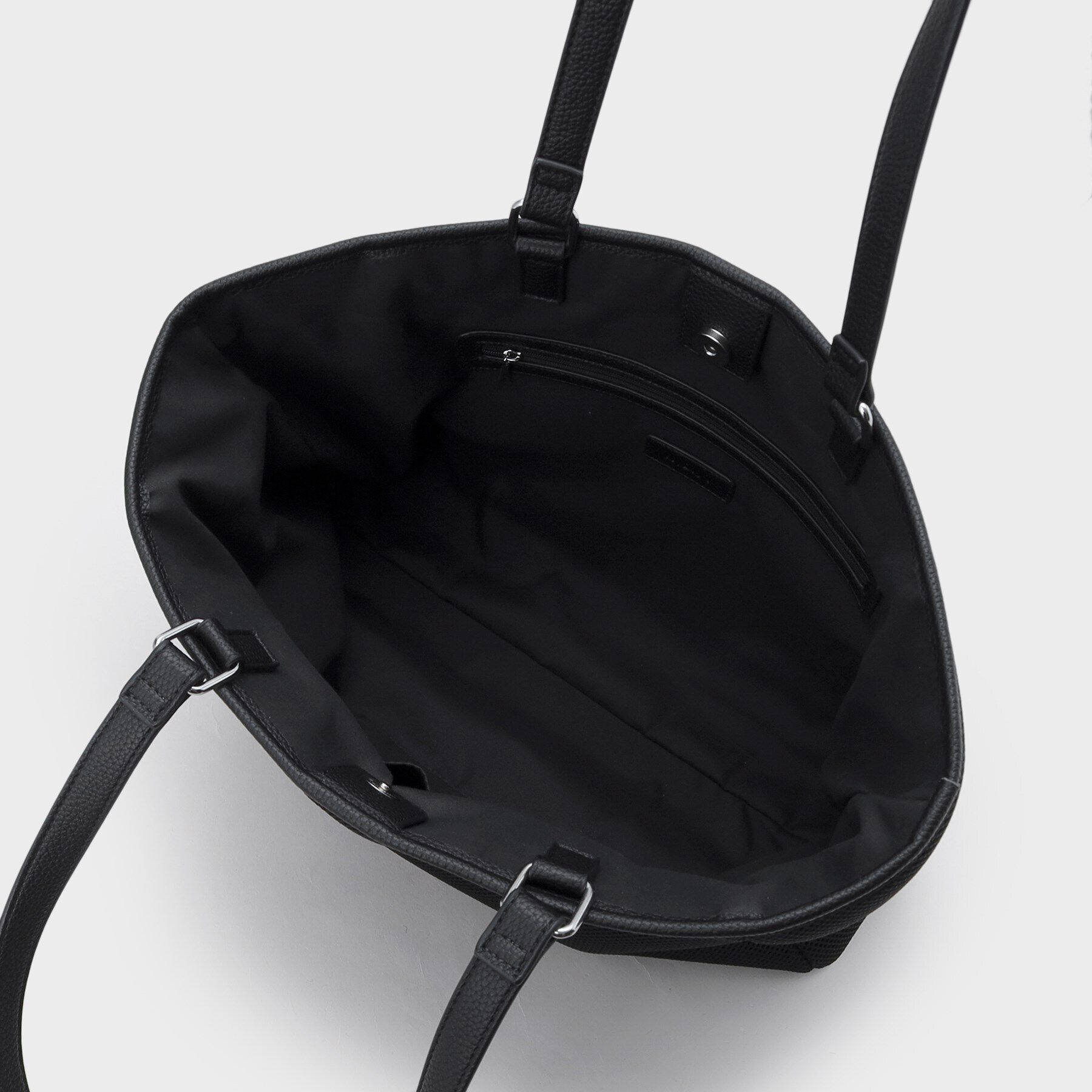 INDIVI「【A4収納可能／合皮】メッシュトートバッグ」|トートバッグ|