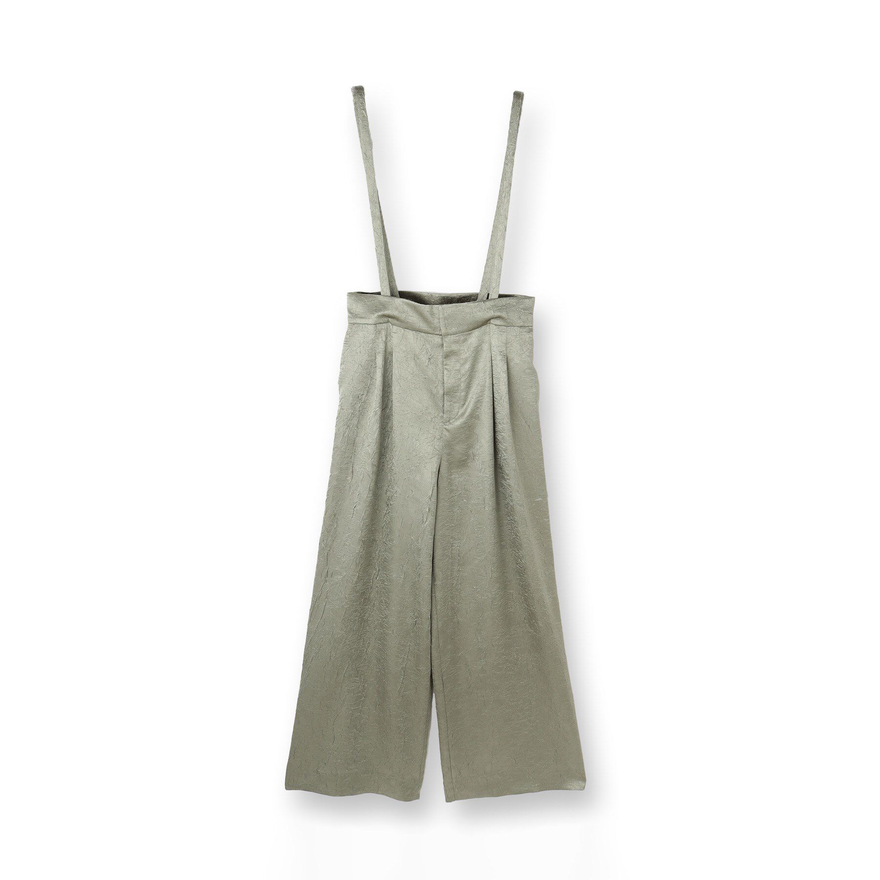 INDIVI「【サスペンダー付き】2WAYクラッシュサテンパンツ」|その他|