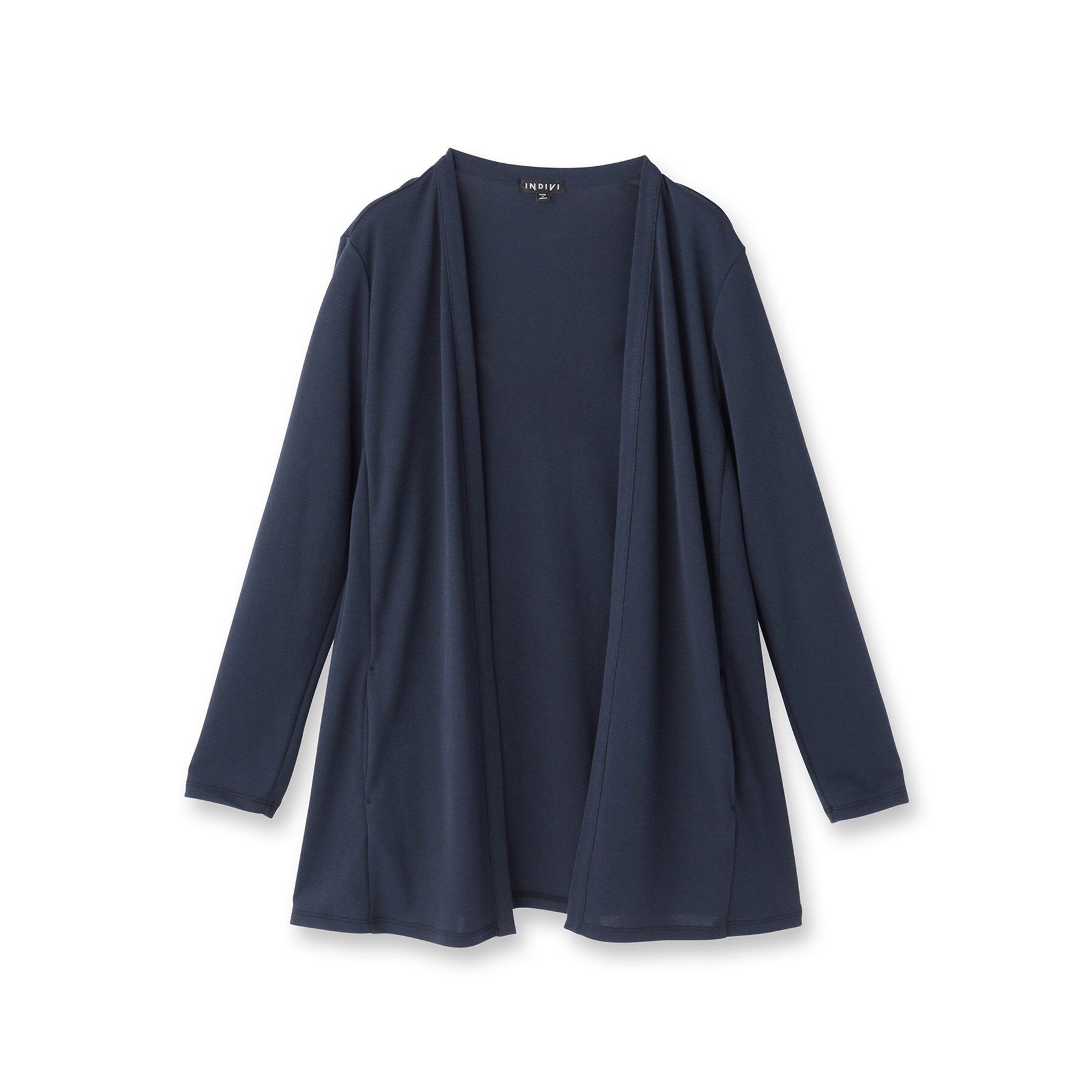 INDIVI「【UVケア／接触冷感】ベーシック着流しカーディガン」|カーディガン|