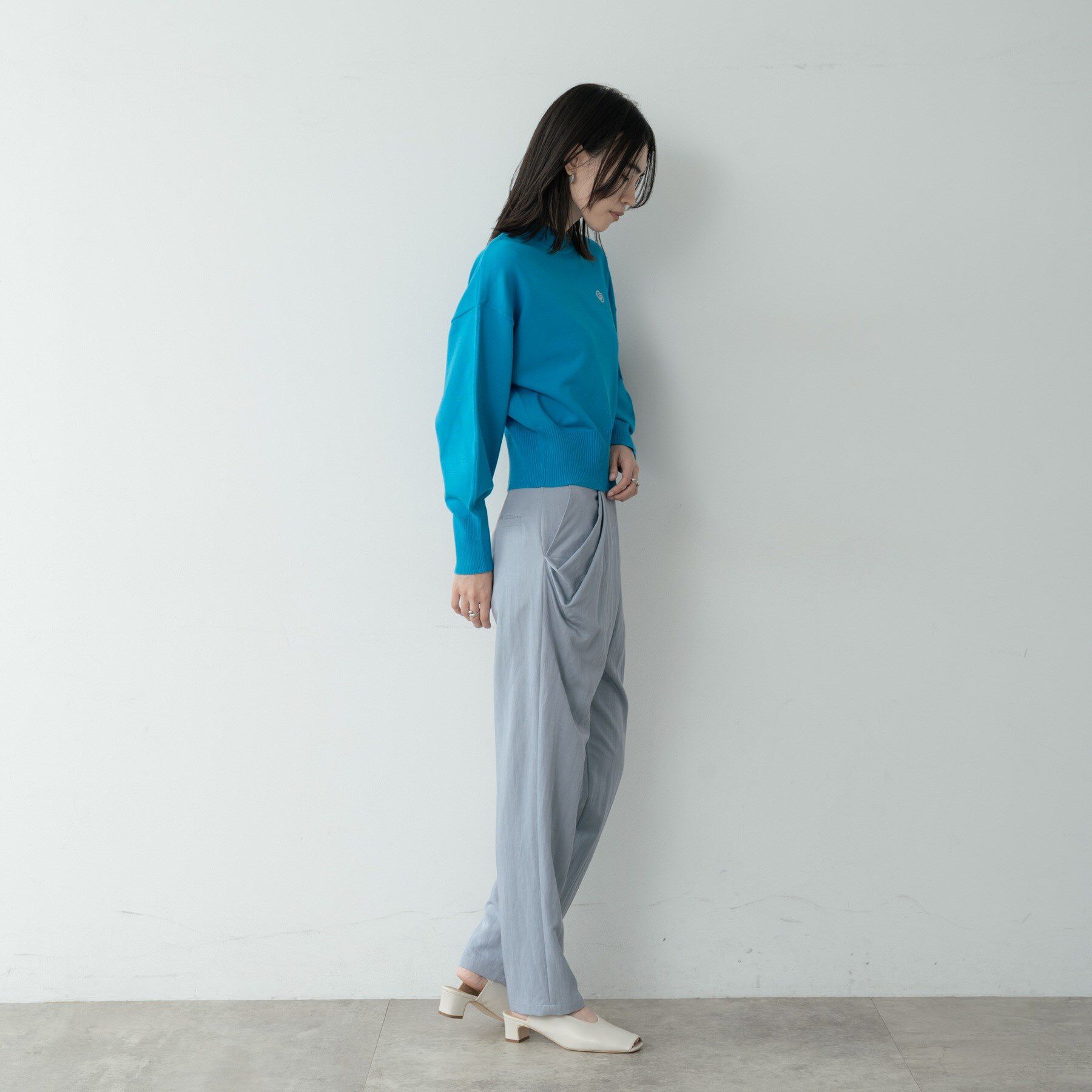 GALLEST「Timeless｜フォルムロゴニット」|ニット・セーター|