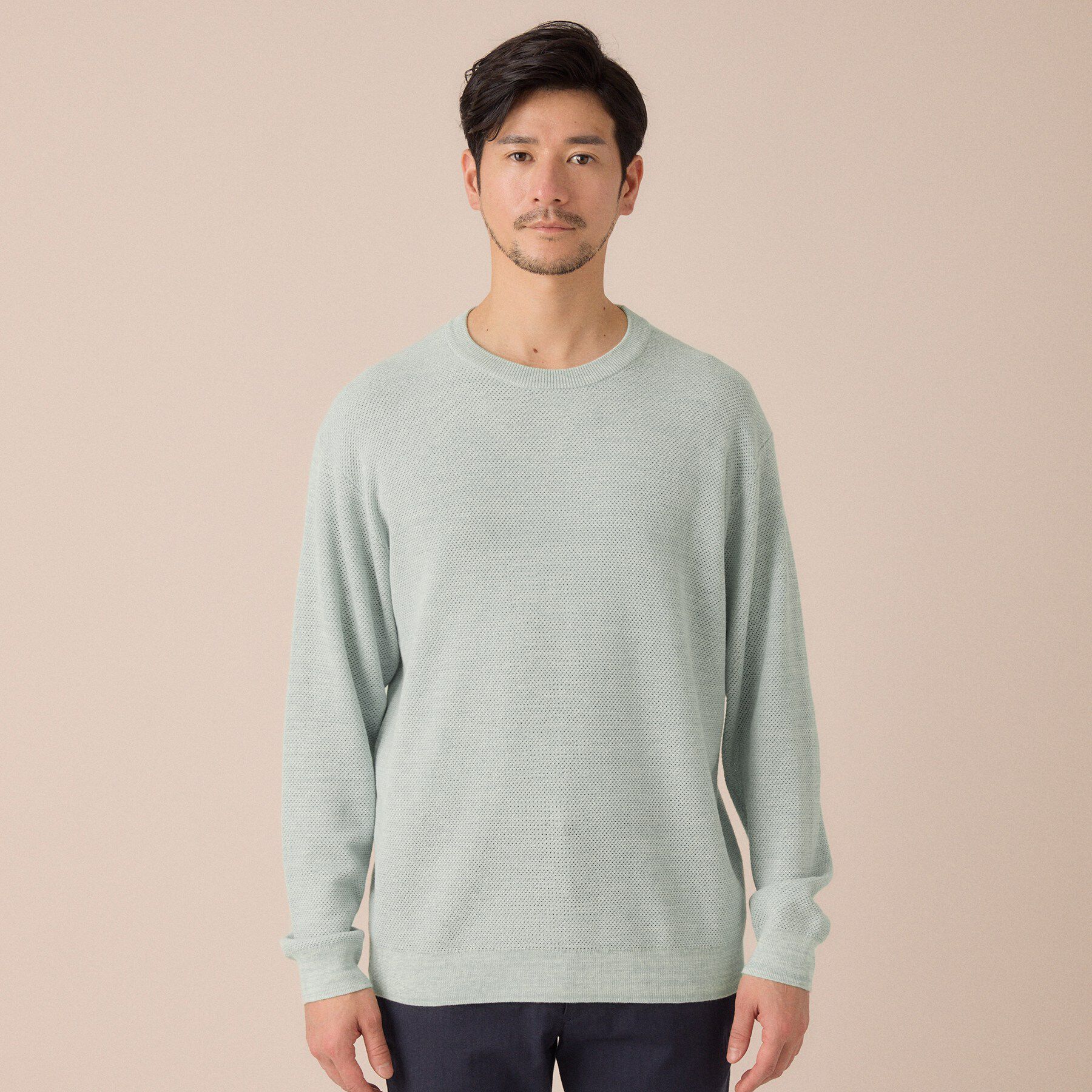 TAKEO KIKUCHI「カラーメランジ プルオーバーニット」|ニット・セーター|