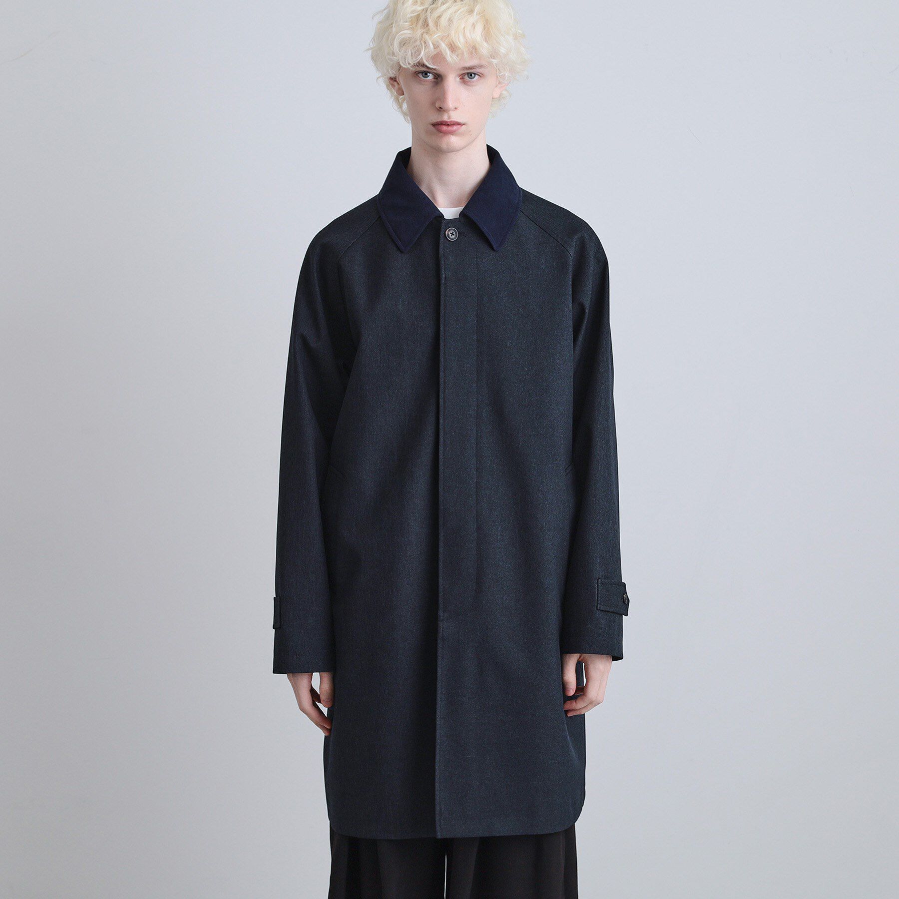 tk.TAKEO KIKUCHI「サキソニーコート」|ステンカラーコート|