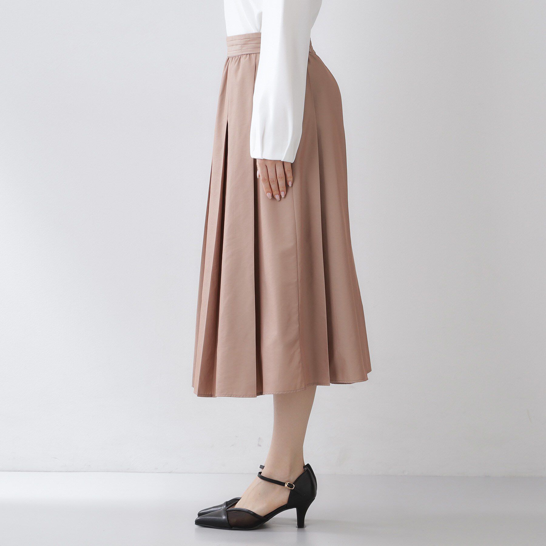 index「タックフレアスカート【洗濯機OK】」|スカート|