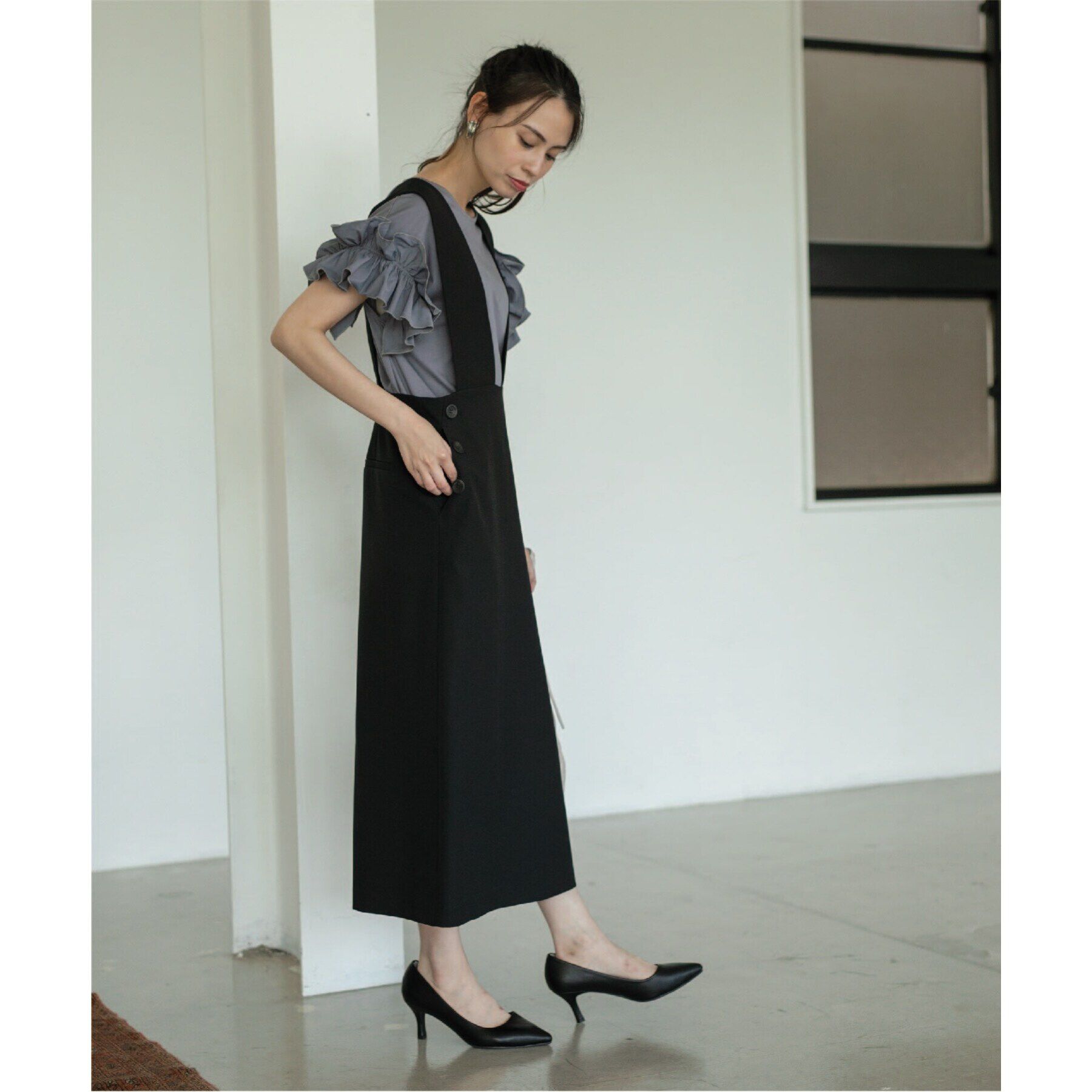 OPAQUE.CLIP「【抗菌防臭加工/7cmヒール】ベーシックパンプス/通勤・セレモニー対応」|パンプス|