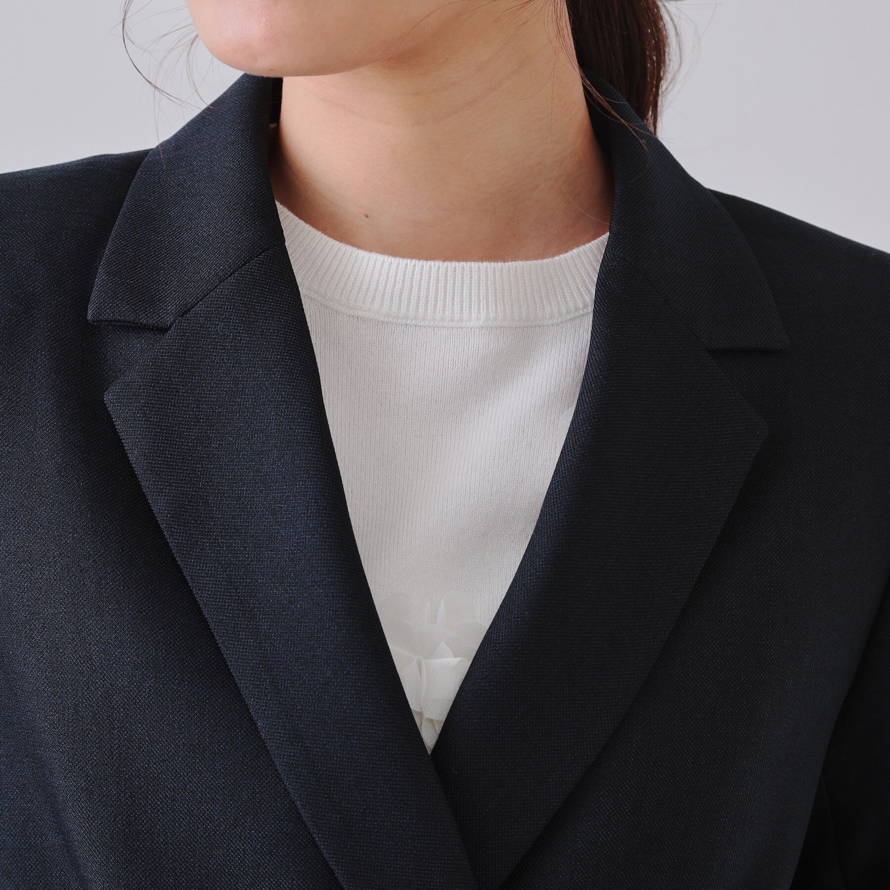 OPAQUE.CLIP「金ボタンダブルテーラードジャケット【洗える】」|テーラードジャケット|