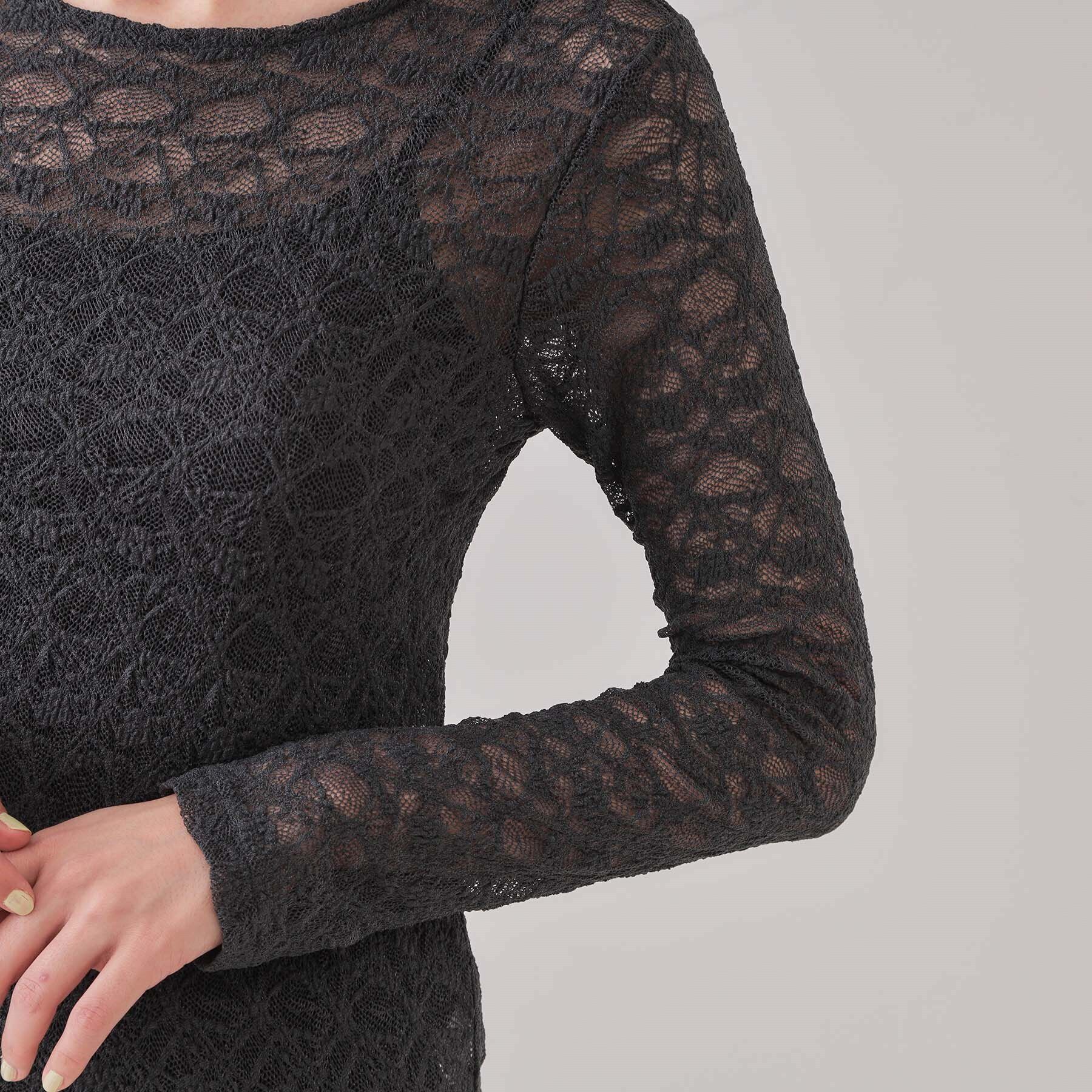 OPAQUE.CLIP「シアーレーストップス【洗濯機洗い可】」|Tシャツ・カットソー|