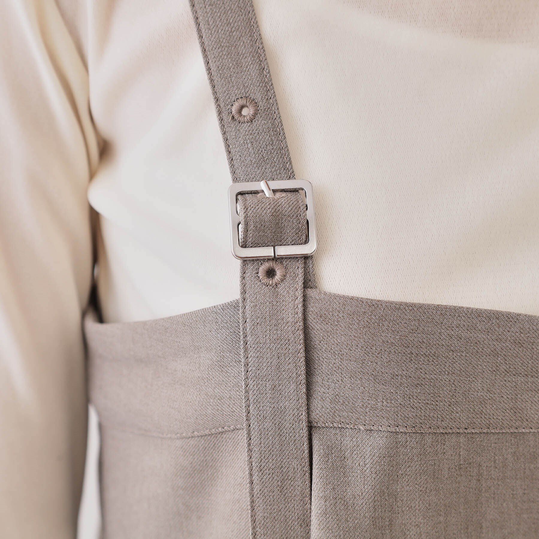 OPAQUE.CLIP「ベアサロペット【洗濯機洗い可】」|オールインワン|