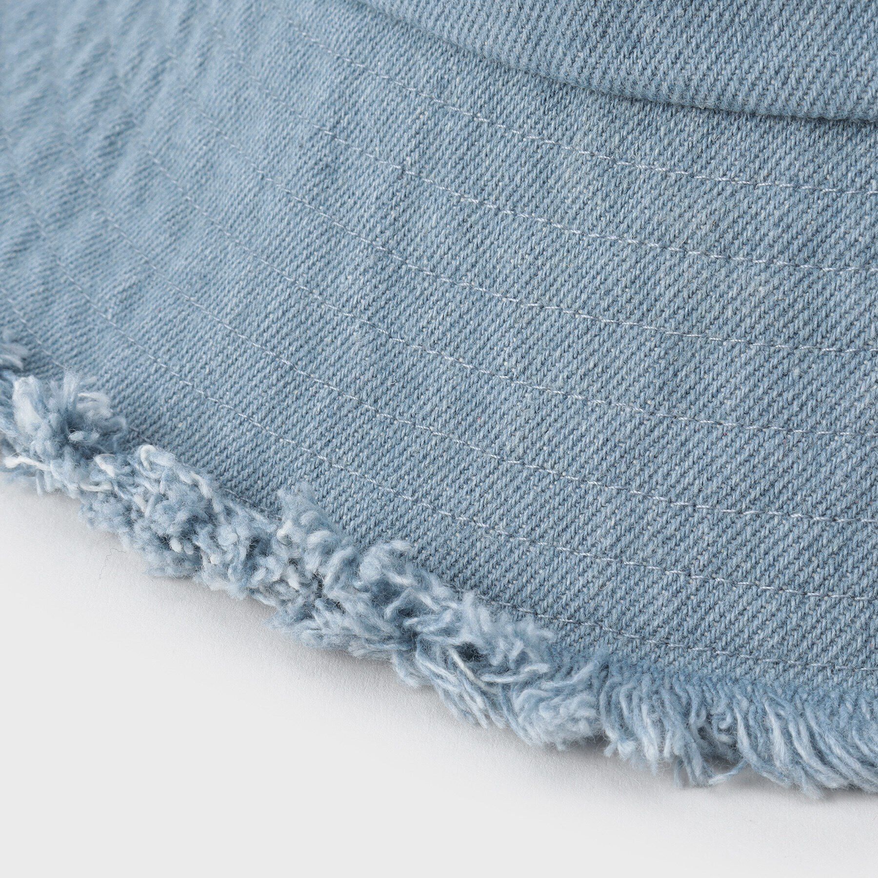 OPAQUE.CLIP「デニムフリンジバケットハット」|ハット|