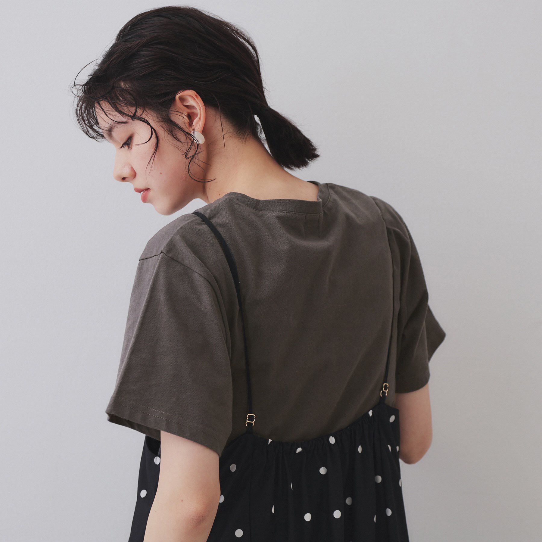 OPAQUE.CLIP「BIGロゴTシャツ【洗濯機洗い可】」|Tシャツ・カットソー|