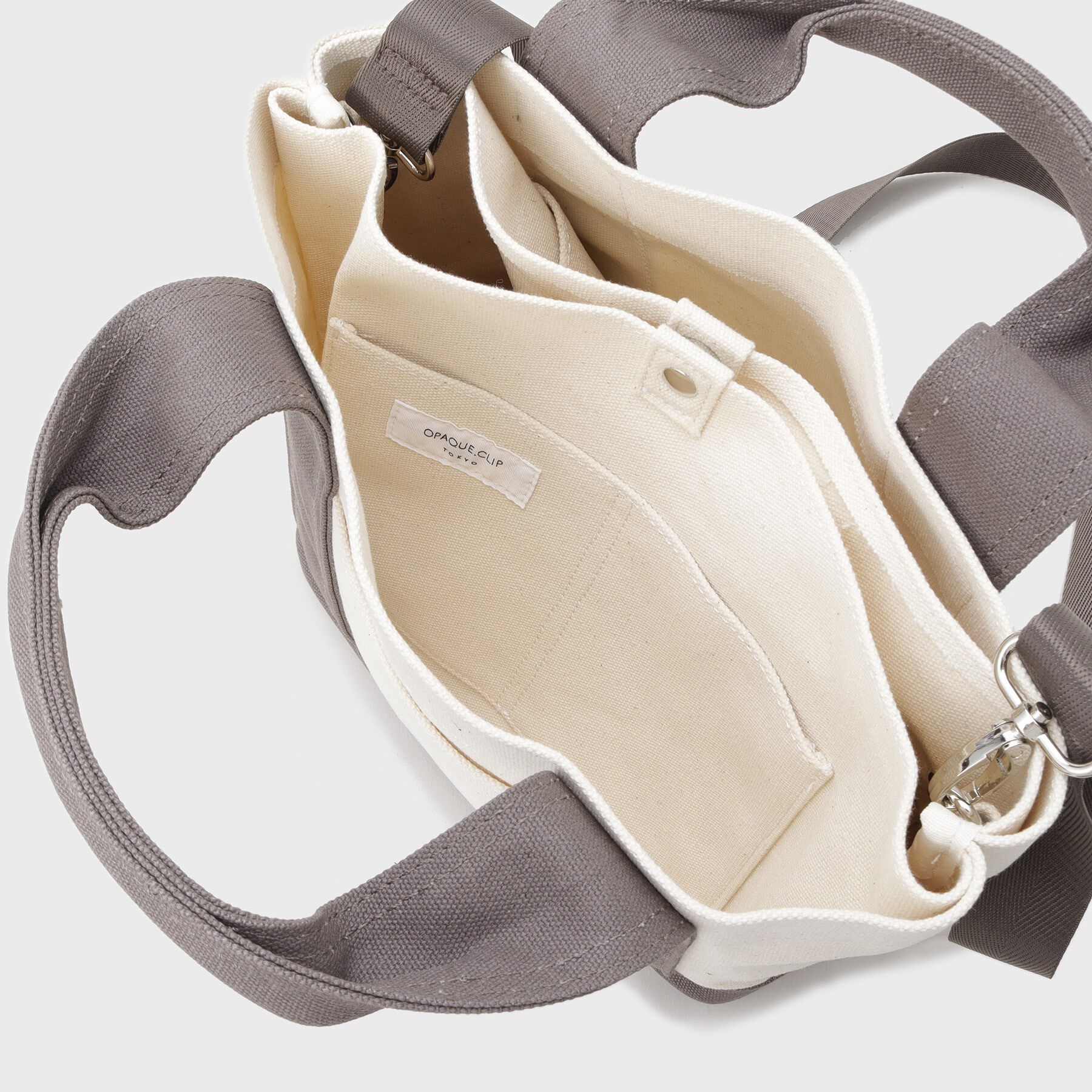 OPAQUE.CLIP「【2WAY／多ポケット】3層セパレートミドルトートバッグ」|トートバッグ|