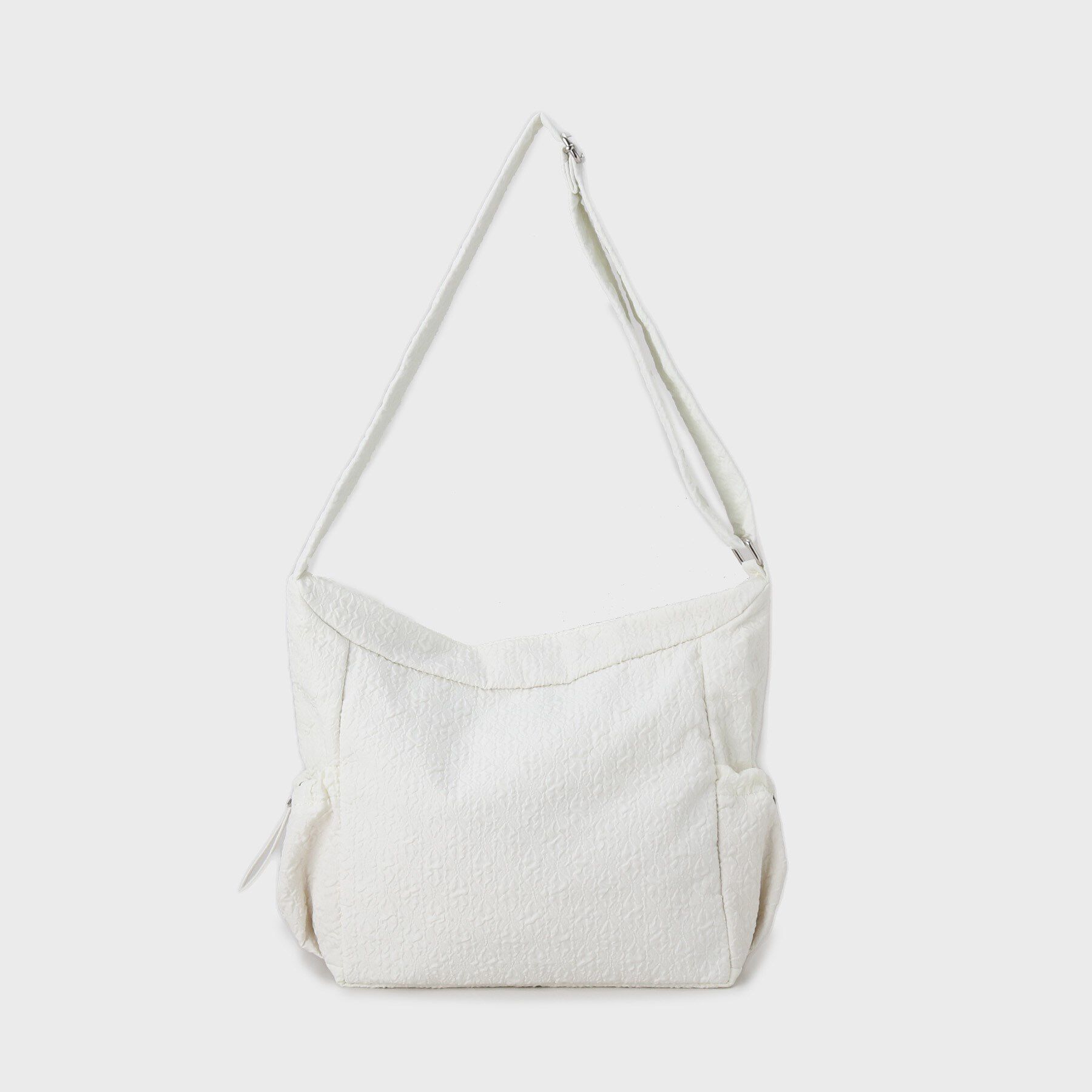 OPAQUE.CLIP「【2WAY／A4サイズ対応】ふくれジャカードショルダーバッグ」|ショルダー・メッセンジャー|