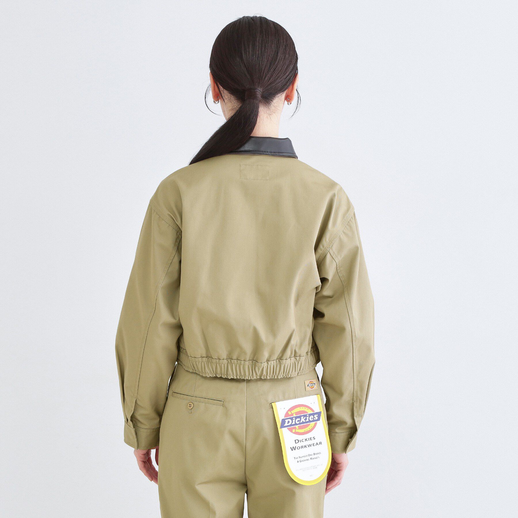 OPAQUE.CLIP「【Dickies(R)&times;OPAQUE.CLIP】ステンカラーブルゾン」|ブルゾン・スタジャン|