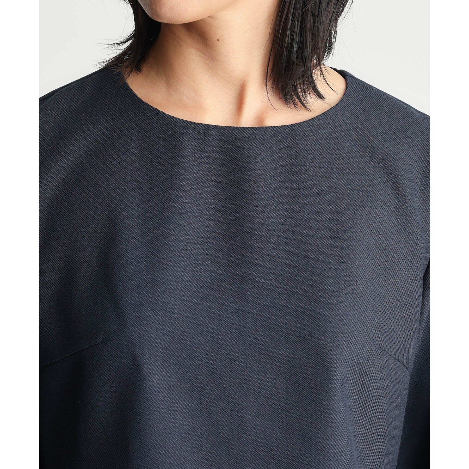 THE SHOP TK「【ONOFF活躍/セレモニー/通勤】杢調カルゼペプラムブラウス/洗える」|シャツ・ブラウス|