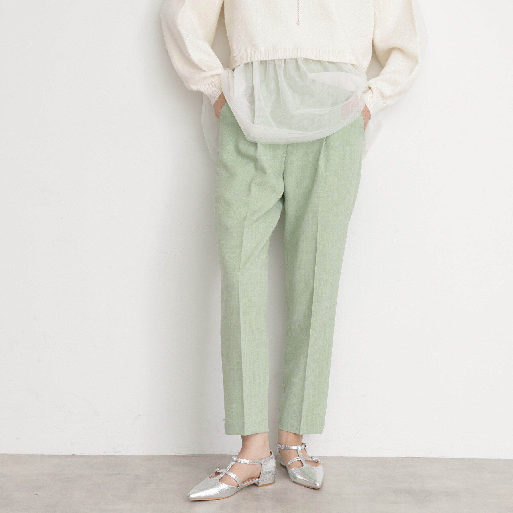 THE SHOP TK「【CAVIAN】ベーシックテーパードパンツ/洗濯機OK」|その他|