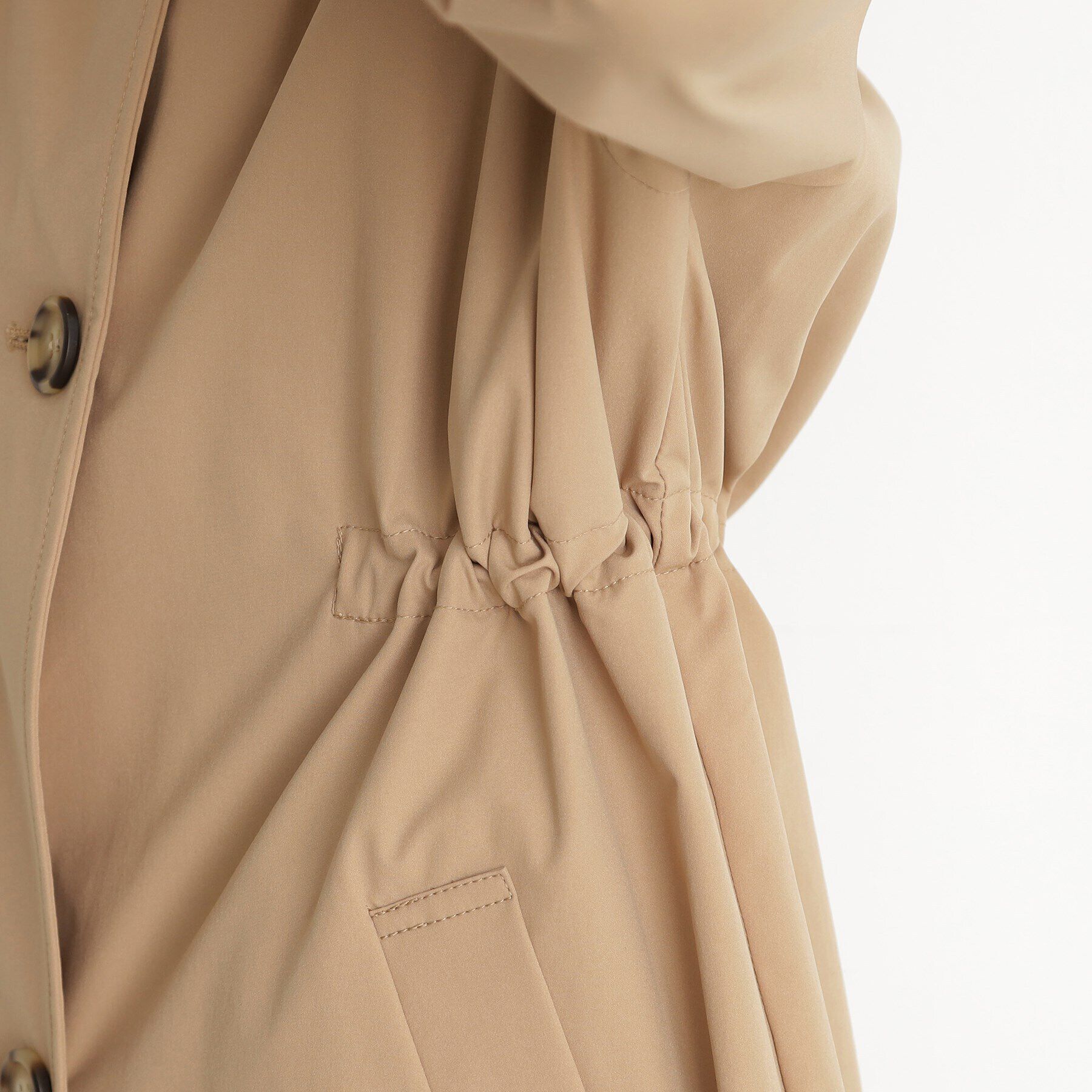 THE SHOP TK「スタンドカラートレンチコート【洗える】」|トレンチコート|