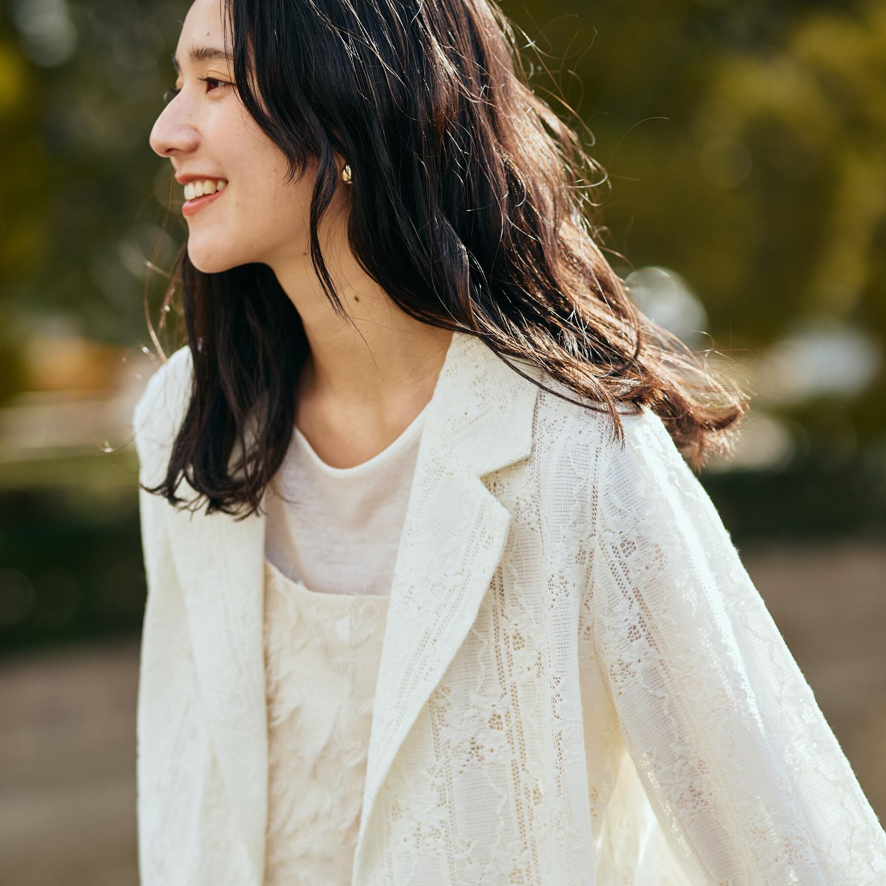 THE SHOP TK「レーステーラードジャケット」|テーラードジャケット|