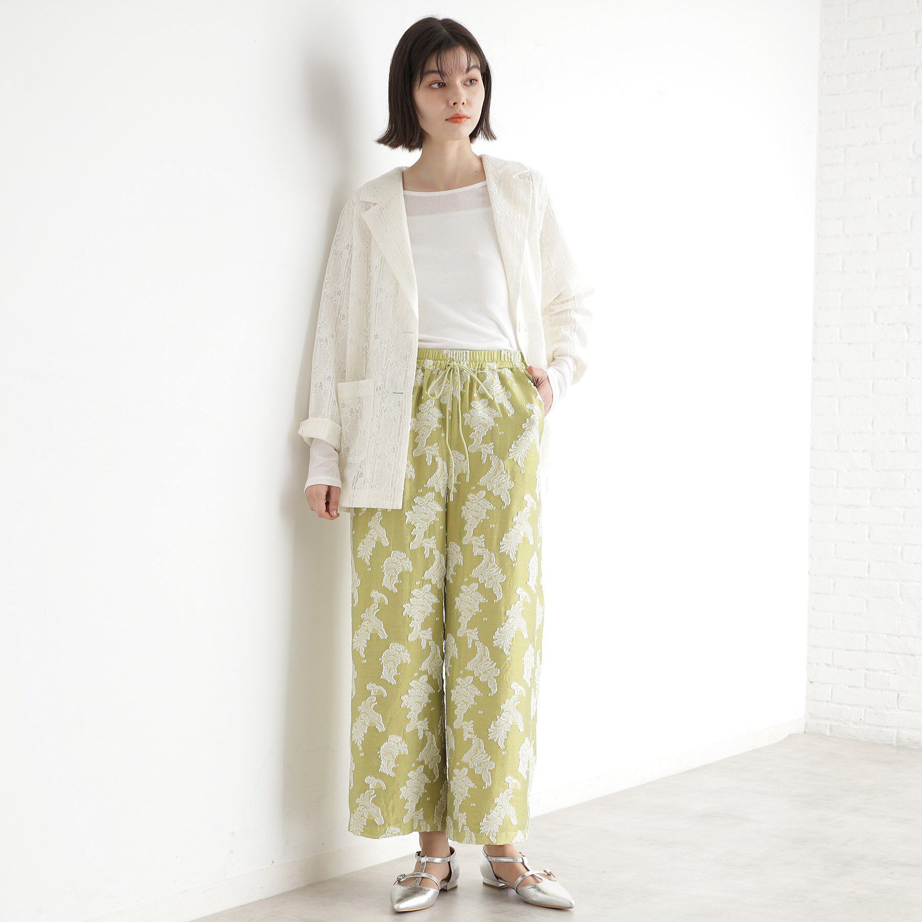 THE SHOP TK「レーステーラードジャケット」|テーラードジャケット|