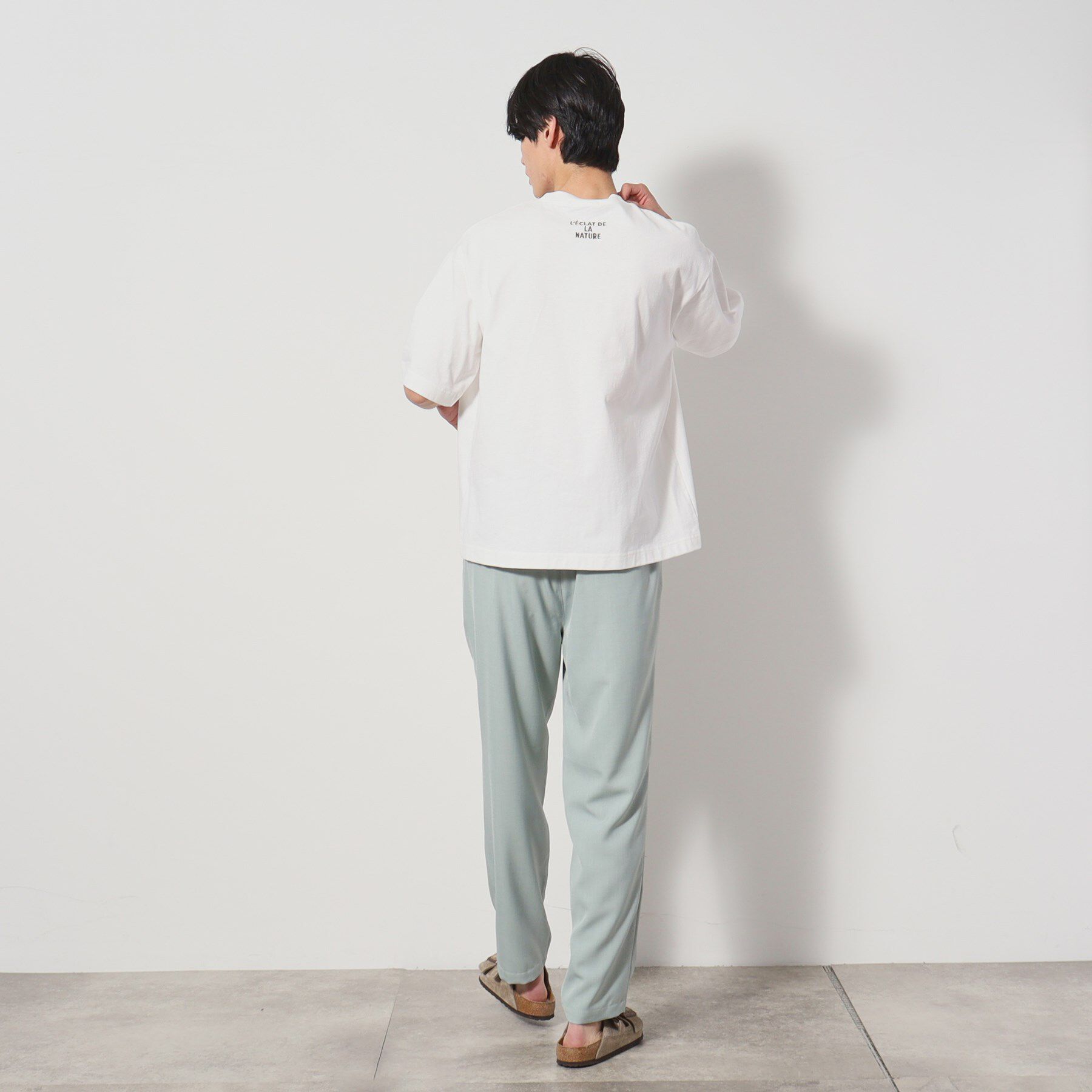 THE SHOP TK「【Begin6月号掲載】オーガニックコットンプリント半袖Tシャツ」|Tシャツ・カットソー|