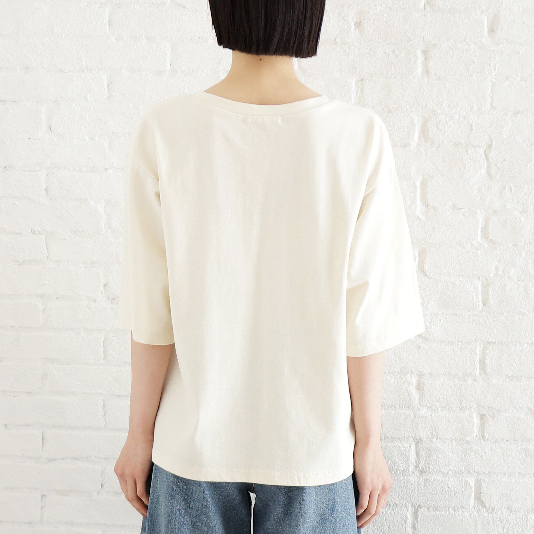 THE SHOP TK「オーガニックコットンロゴＴ【洗濯機OK】」|Tシャツ・カットソー|