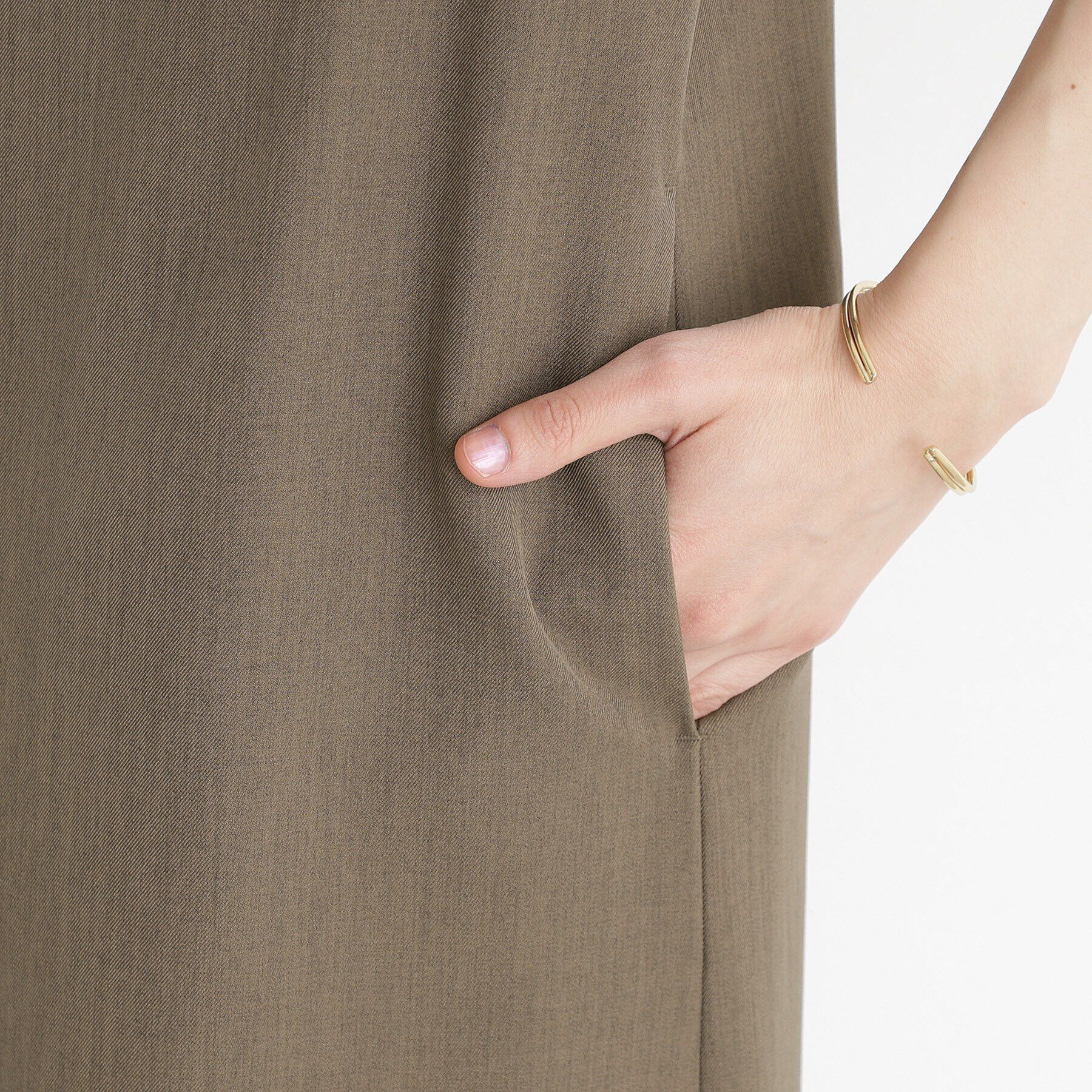 THE SHOP TK「2WAYジップジャンスカ【洗える】」|ワンピース|