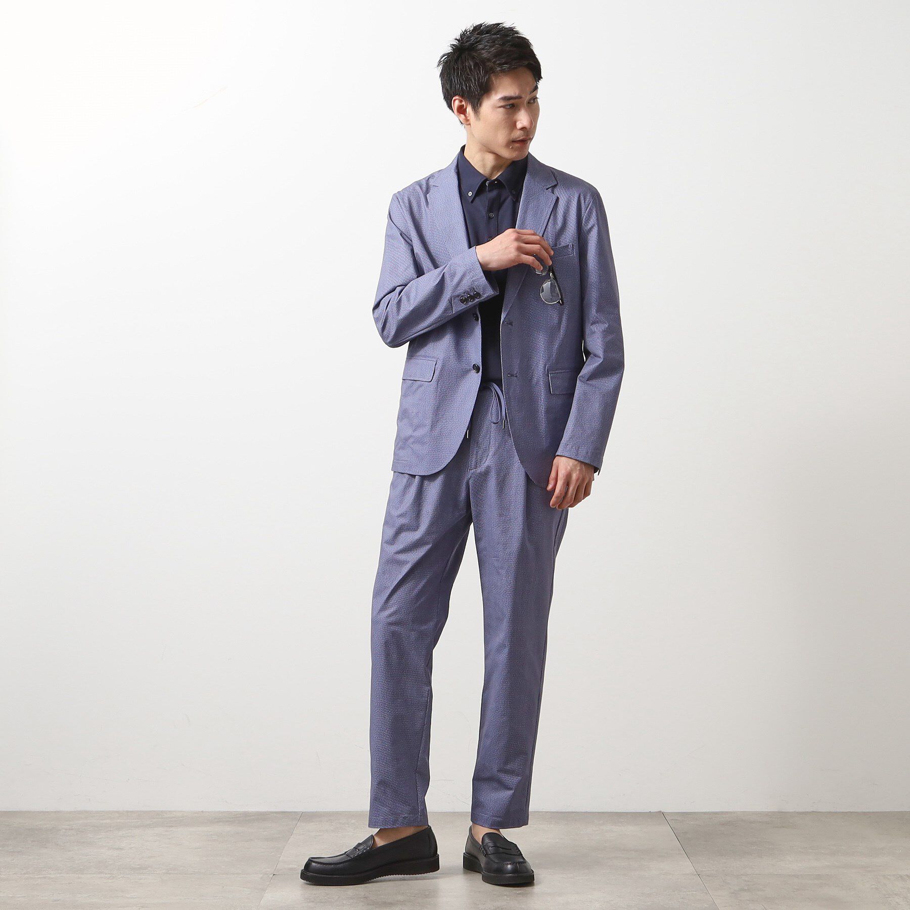 THE SHOP TK「スマートムーブメッシュジャケット【セットアップ可/洗濯機OK】」|テーラードジャケット|