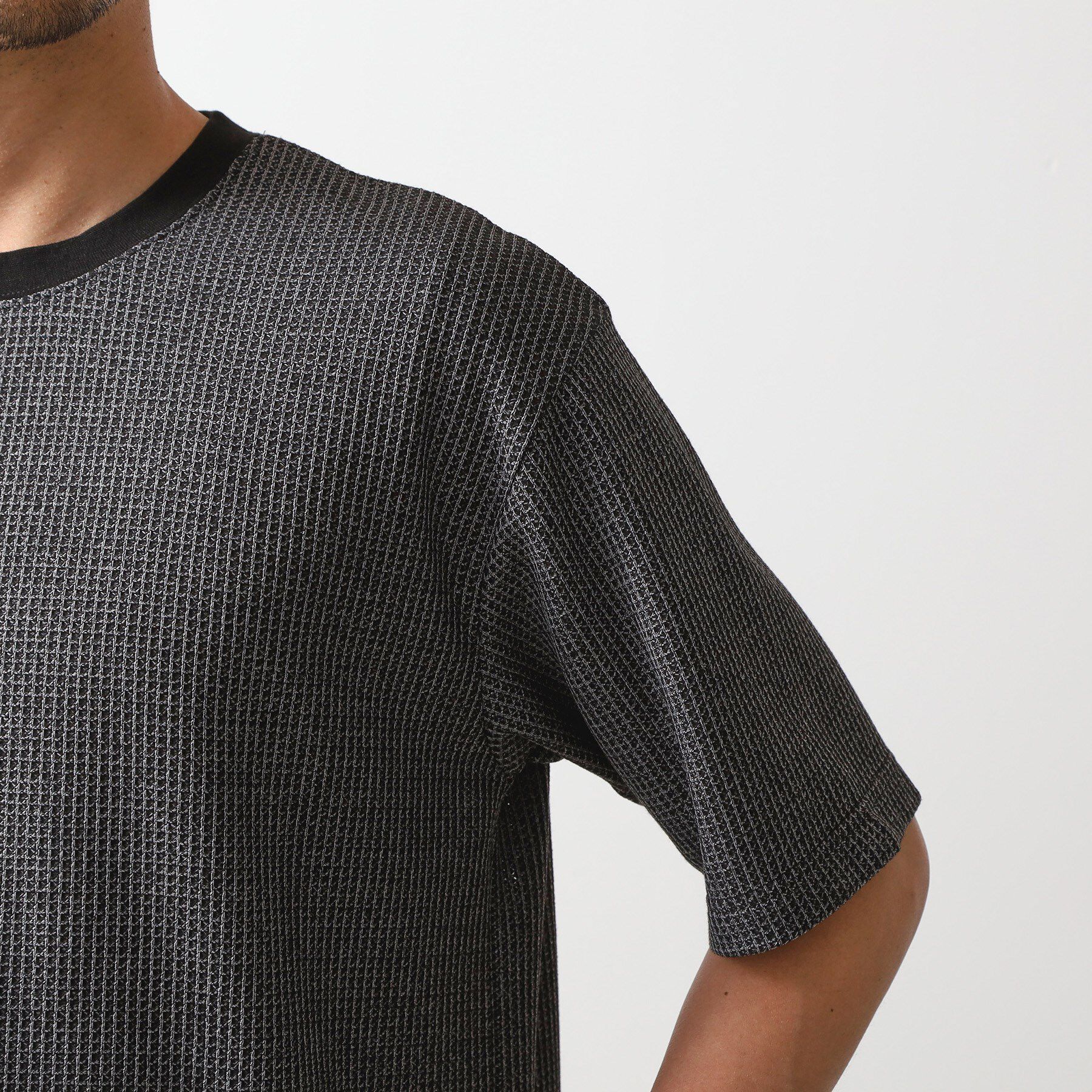 THE SHOP TK「カットジャカード半袖Tシャツ」|Tシャツ・カットソー|