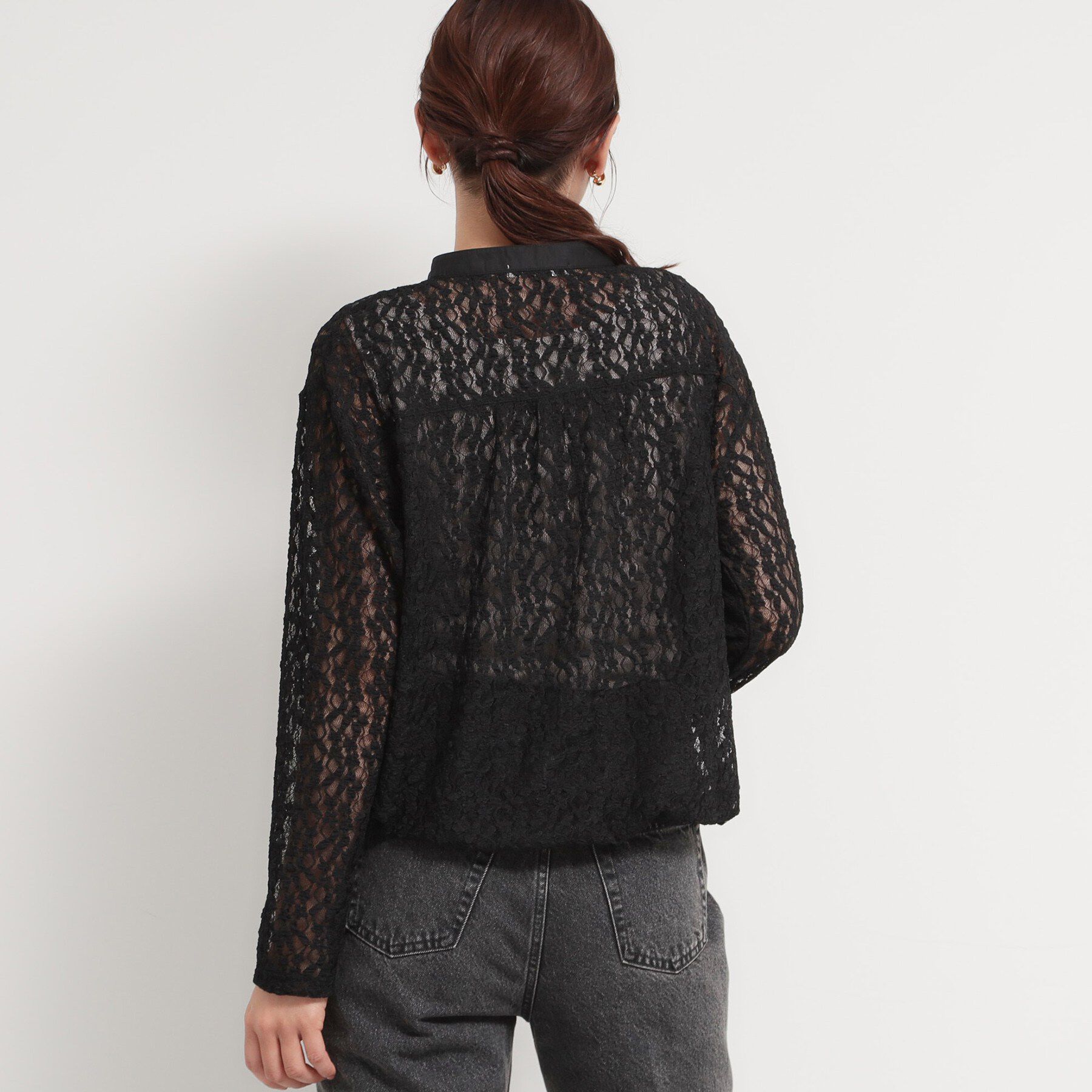 THE SHOP TK「レースシャツトップス」|Tシャツ・カットソー|