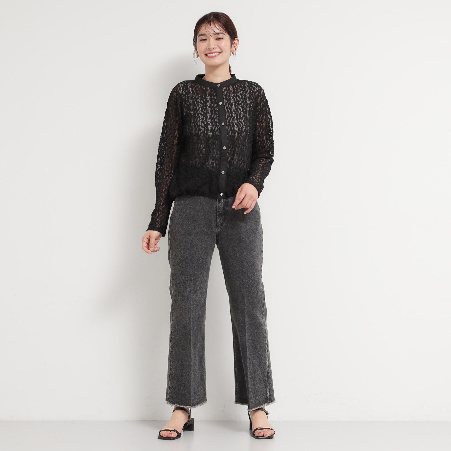 THE SHOP TK「レースシャツトップス」|Tシャツ・カットソー|