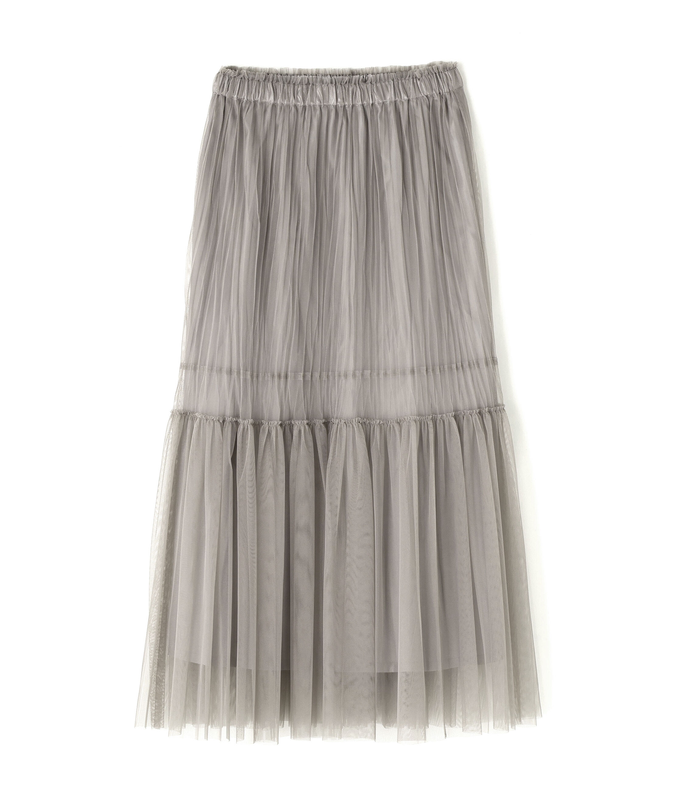  「プリーツチュールスカート」|スカート|