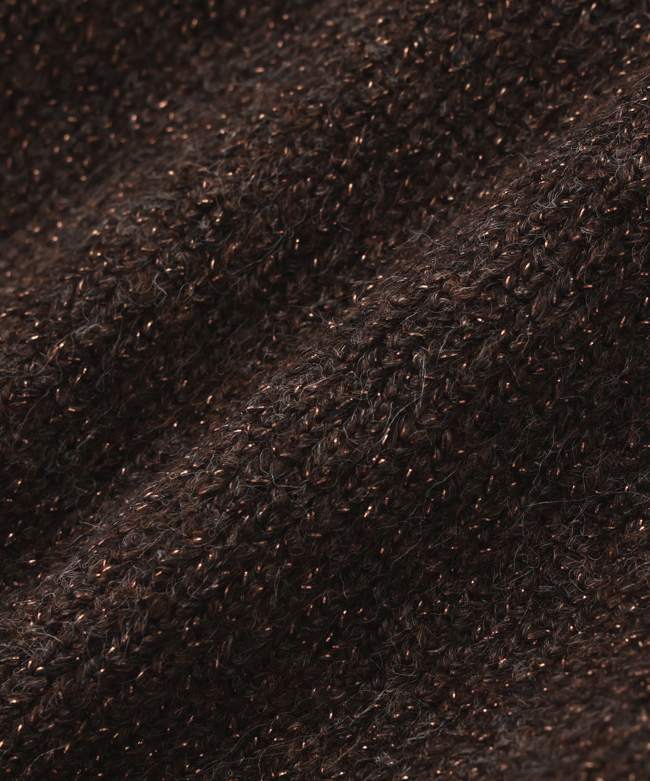  「オフショルボクシーラメニット」|ニット・セーター|