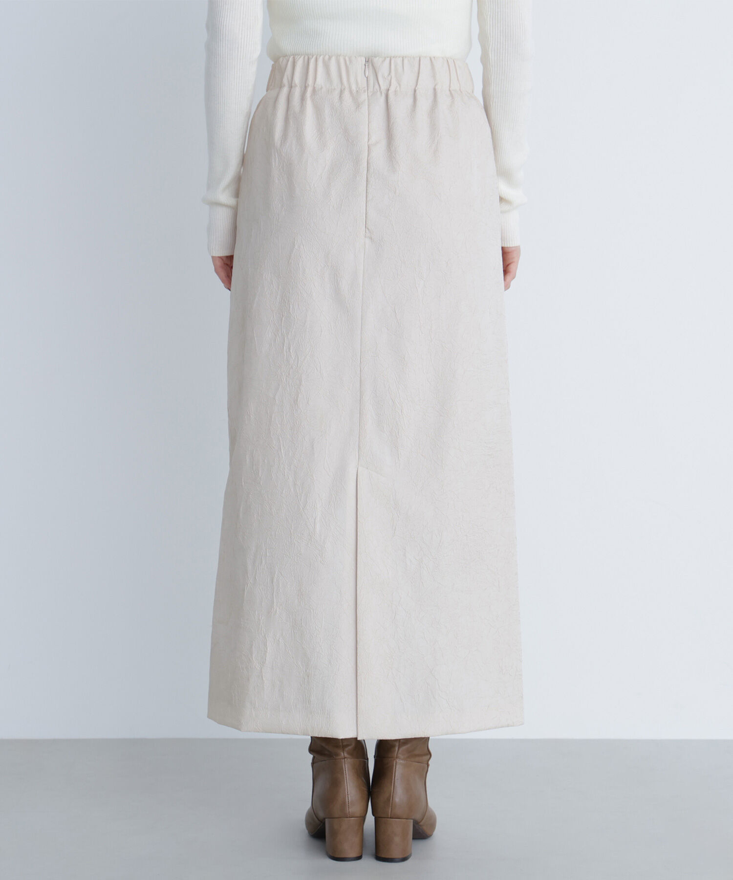  「ジャガードナロースカート」|スカート|